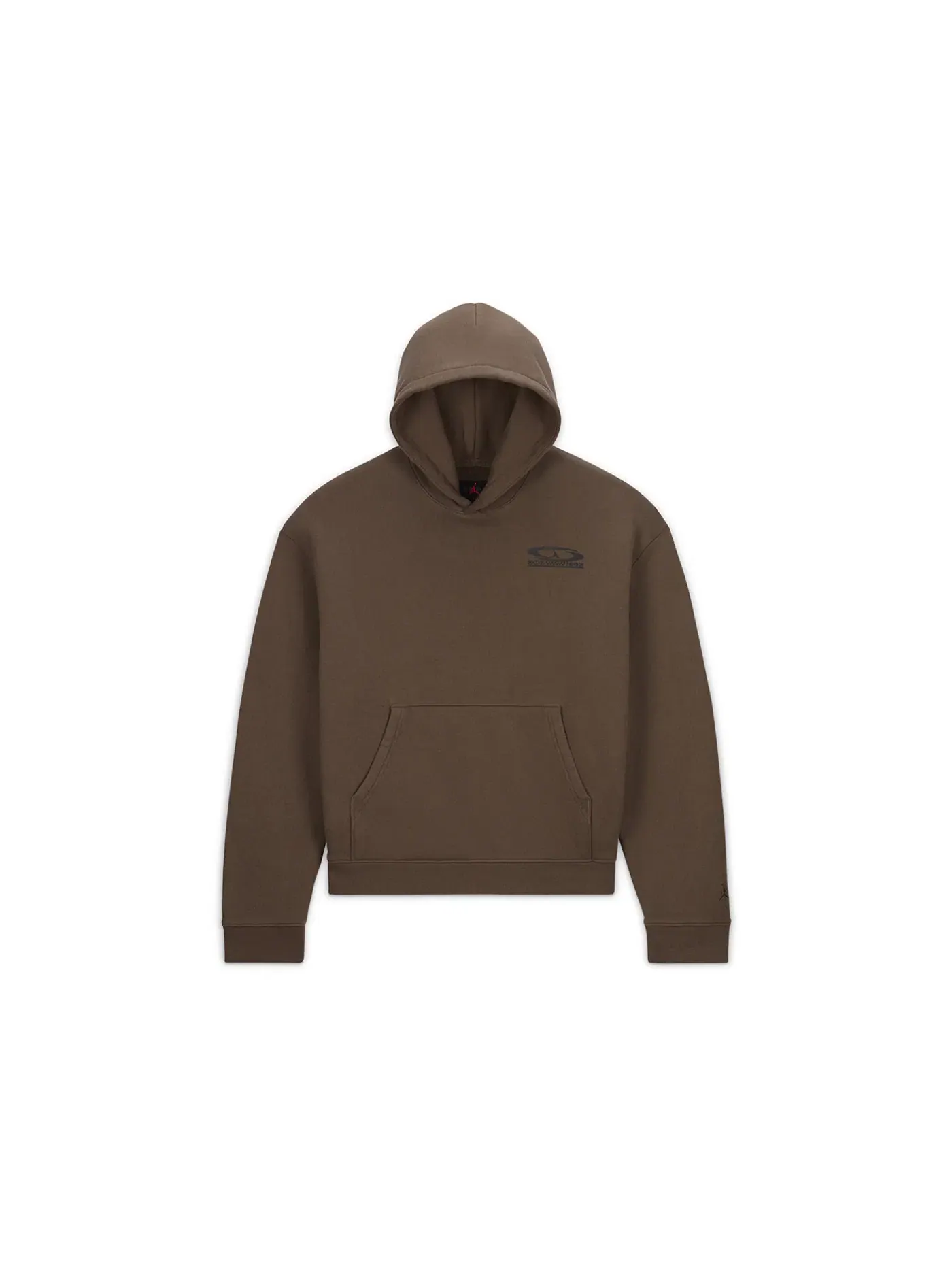 Мужская худи с принтом Cactus Jack Hoodie Travis Scott — изображение 1 из 3, коричневый