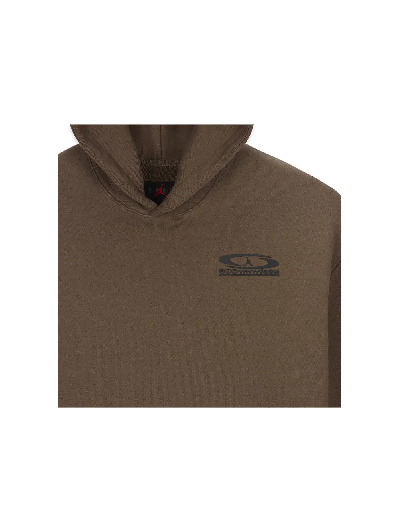 Мужская худи с принтом Cactus Jack Hoodie Travis Scott — изображение 3 из 3, коричневый