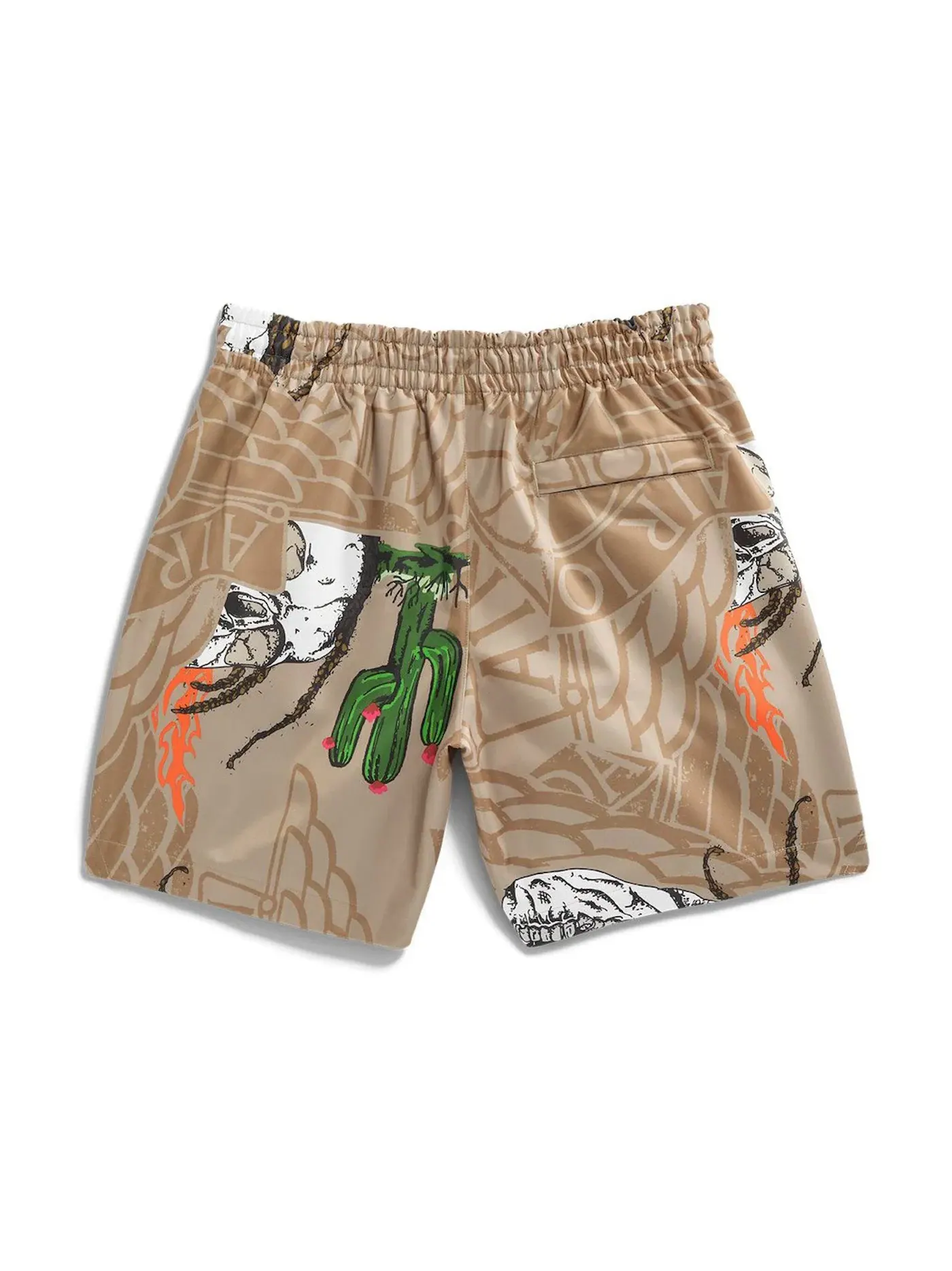 Мужские шорты хлопковые Pool Short Travis Scott — изображение 2 из 2, хаки