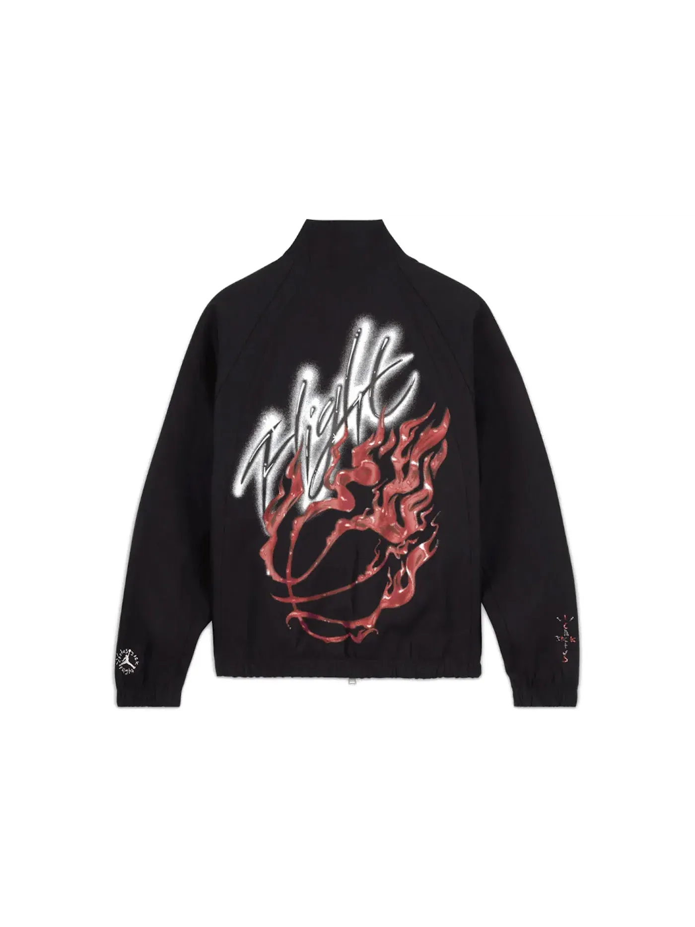 Мужская куртка с принтом Jacket Travis Scott — изображение 1 из 2, черный