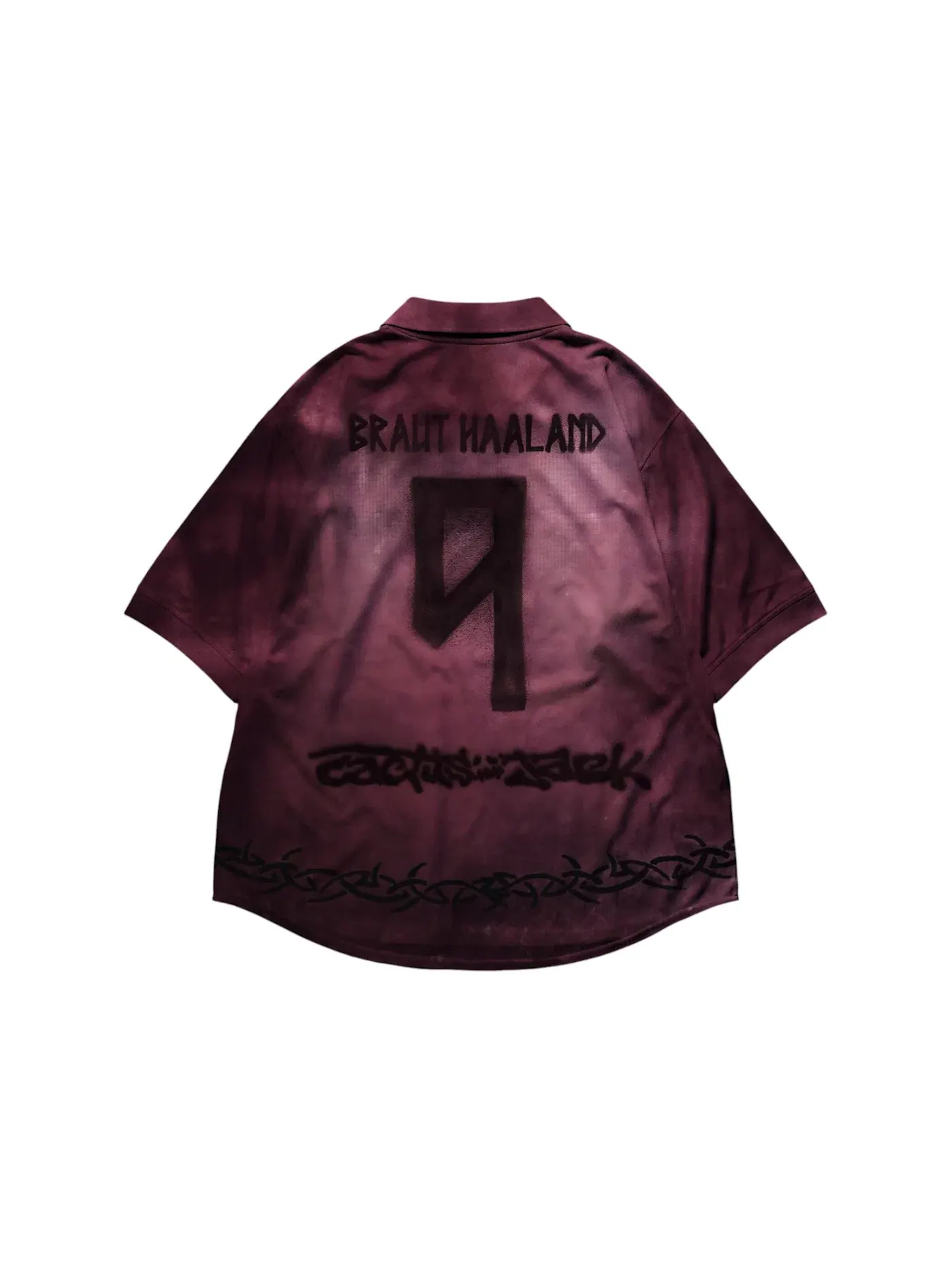 Мужская джерси с принтом Travis Scott Cactus Jack x Nike Athletes Series Retro Haaland Jersey — изображение 2 из 2, мульти