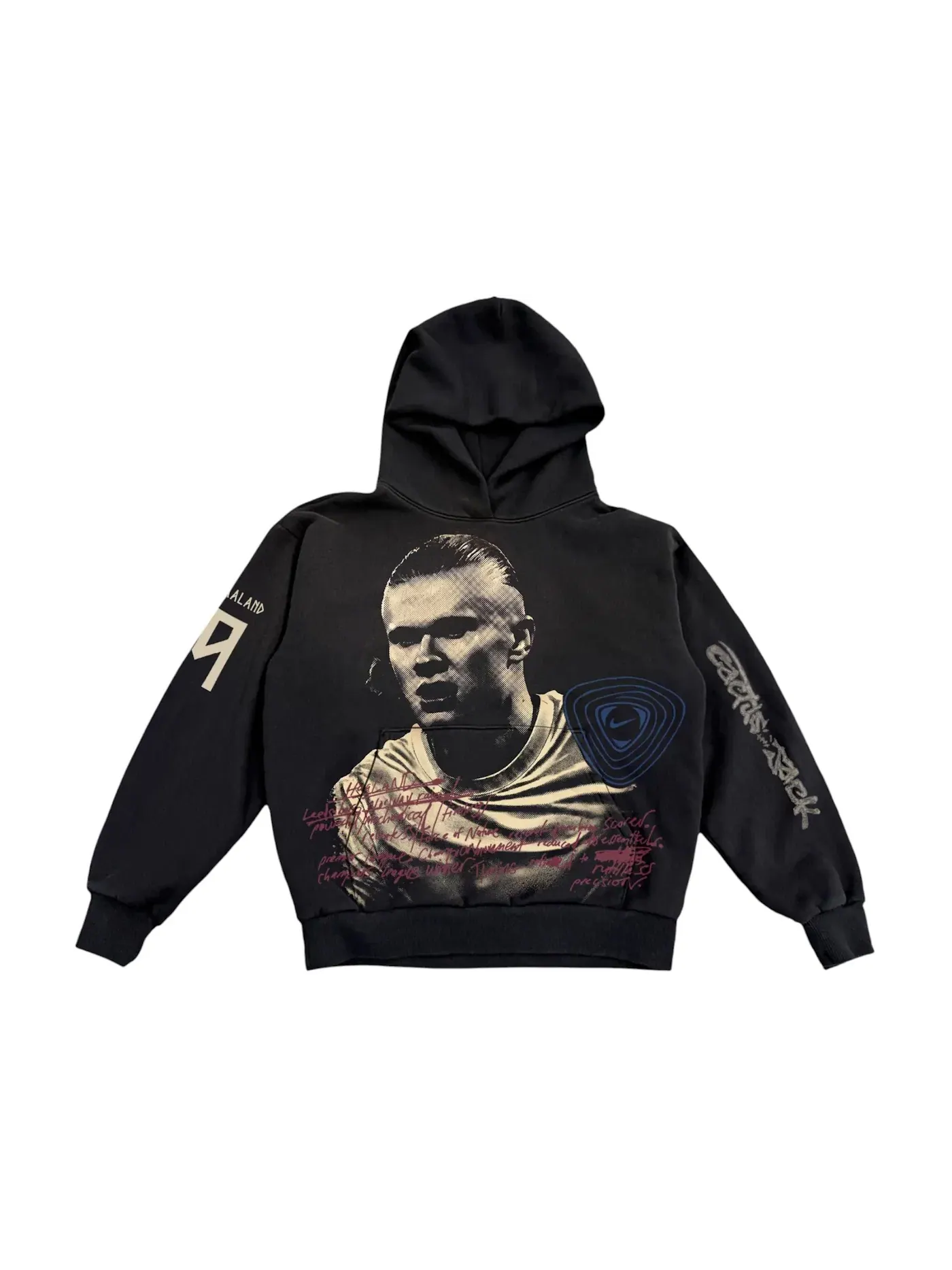 Мужской худи с принтом Cactus Jack x Nike Athletes Series Haaland Travis Scott — изображение 1 из 2, мульти
