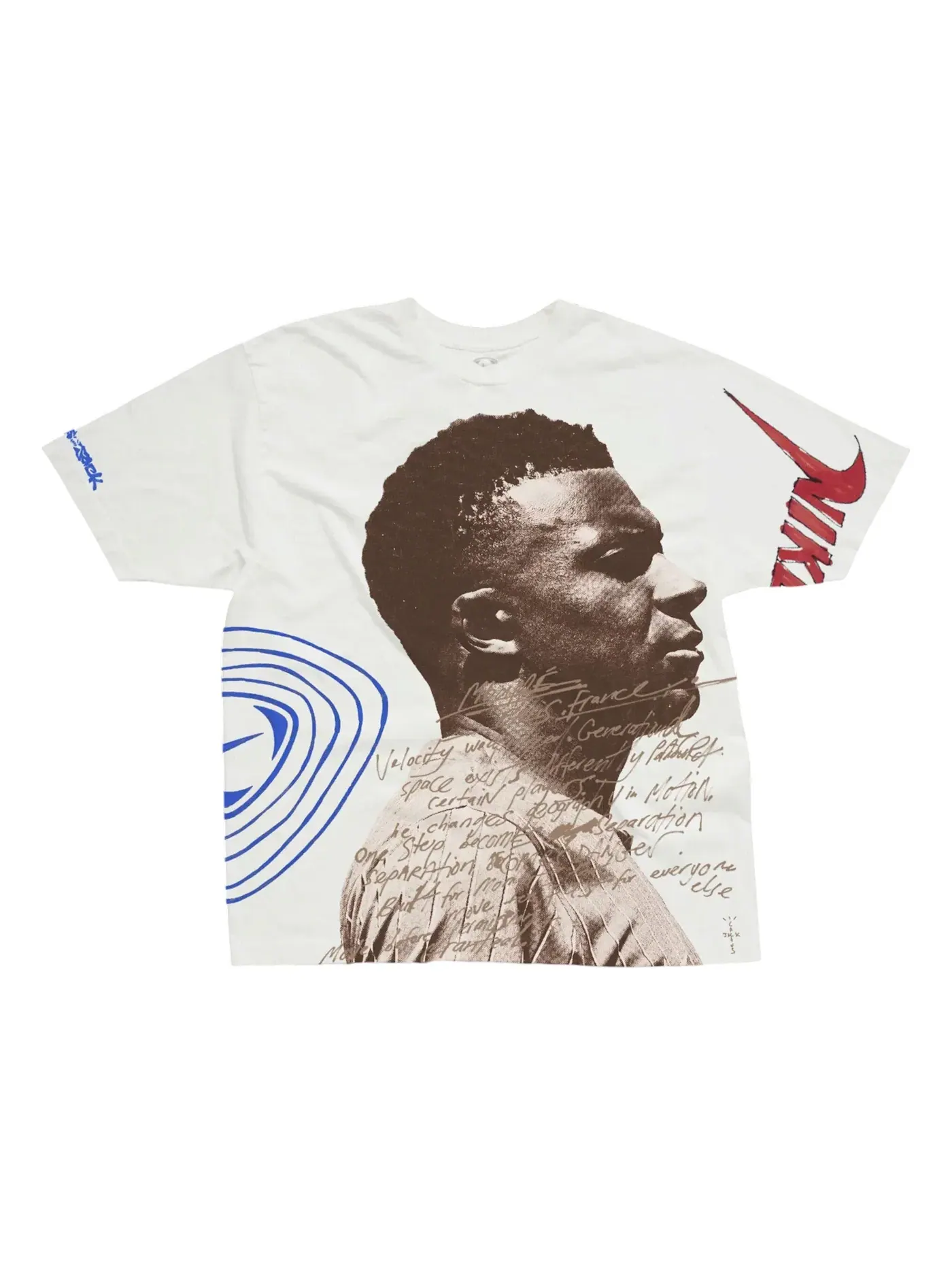 Мужская футболка с принтом Travis Scott Cactus Jack x Nike Athletes Series Mbappe Tee — изображение 1 из 2, мульти