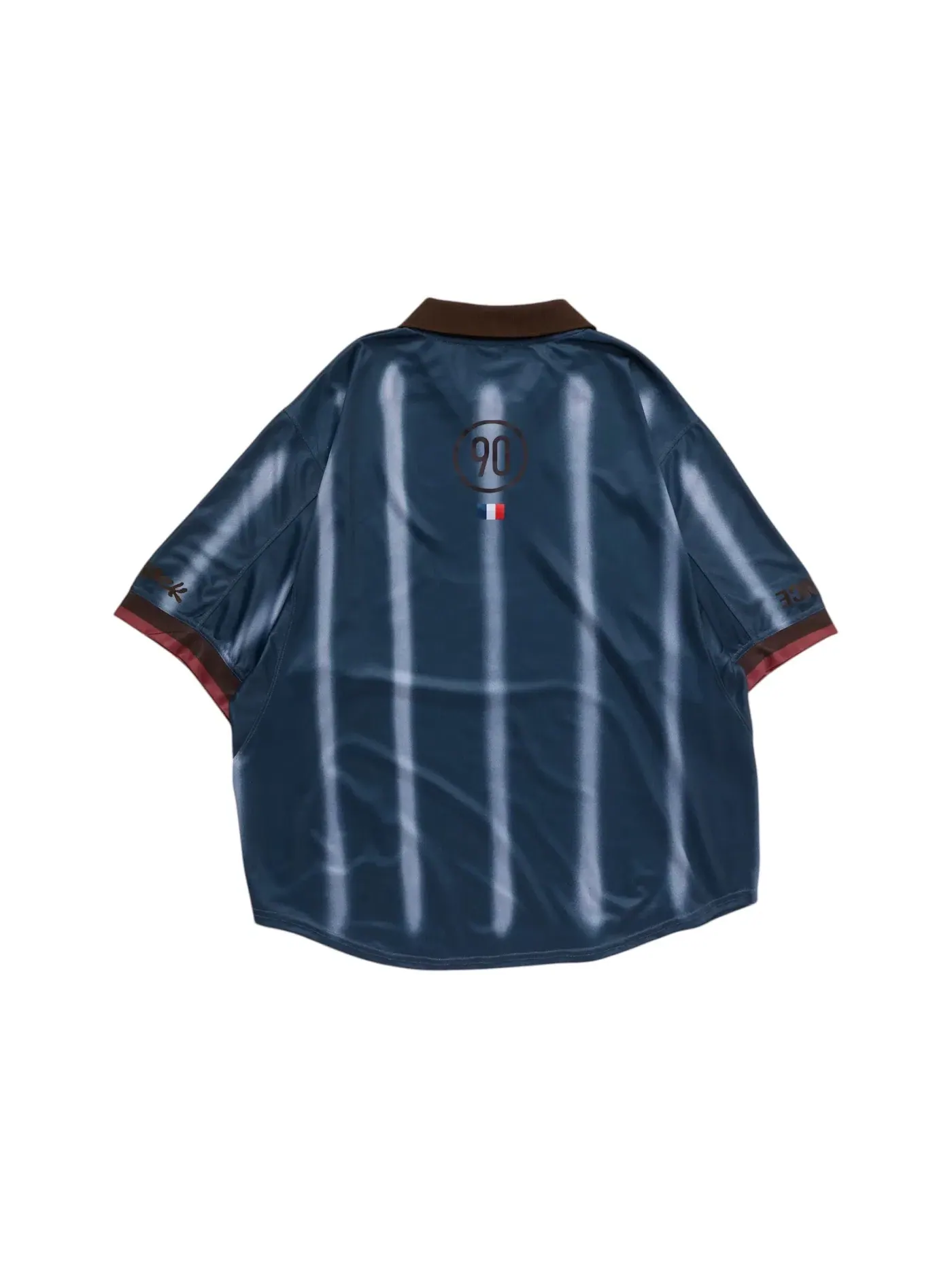 Мужская футболка с принтом Travis Scott Cactus Jack x Nike France Total 90 Retro Jersey — изображение 2 из 2, синий/белый