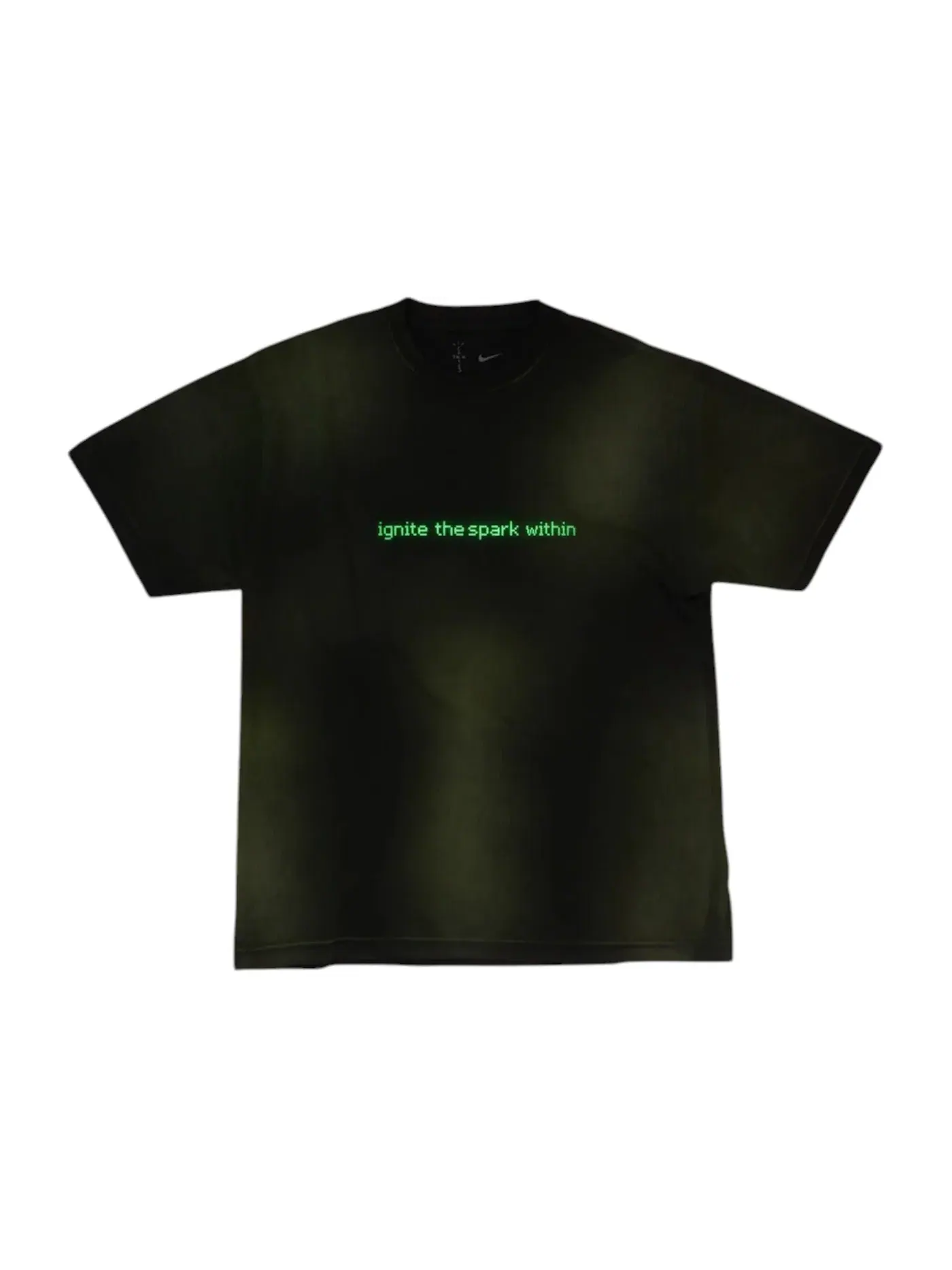 Мужская футболка с принтом Travis Scott Cactus Jack x Nike T-Rexx Ignite The Spark Within Tee — изображение 2 из 2, черный