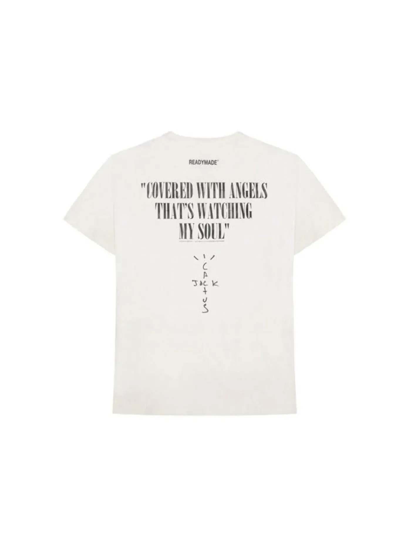 Мужская футболка с принтом Tee Travis Scott — изображение 2 из 2, белый
