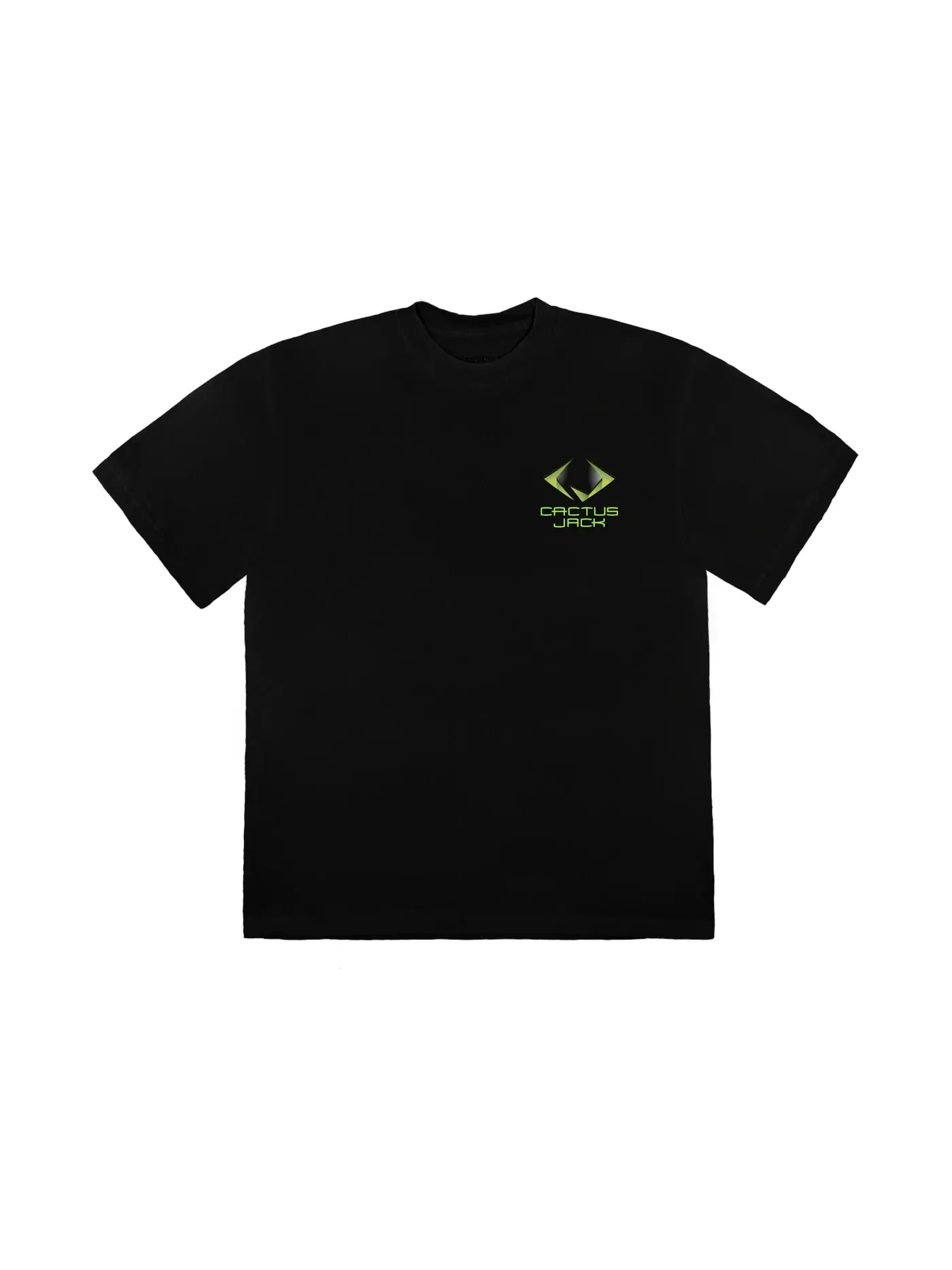 Мужская футболка с принтом Travis Scott CJ Gamer T-Shirt Travis Scott — изображение 1 из 1, черный