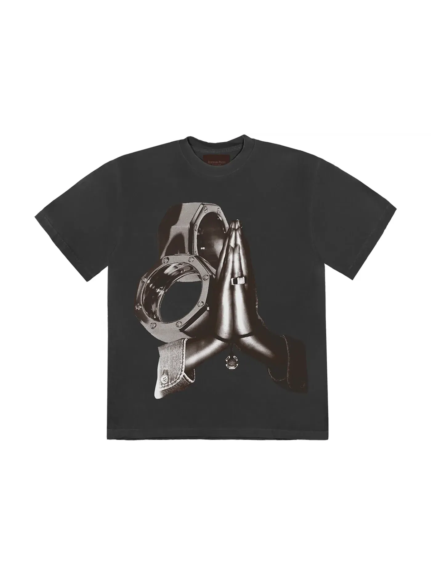 Мужская футболка с принтом Travis Scott CJ x Audemars Piguet Collage Tee — изображение 2 из 2, черный