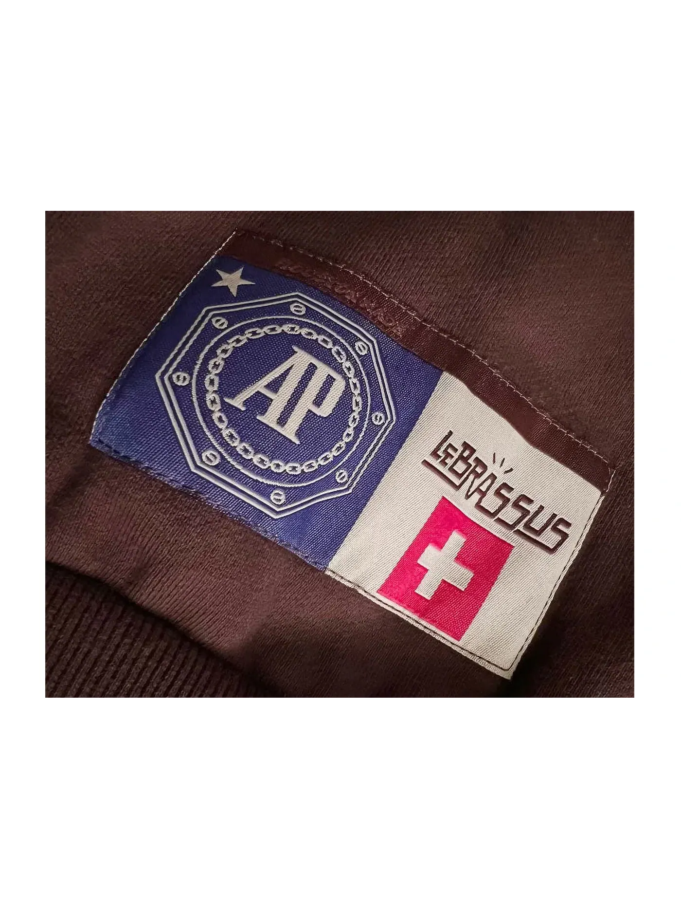 Мужской худи с принтом Travis Scott CJ x Audemars Piguet Emblem Travis Scott — изображение 2 из 2, коричневый