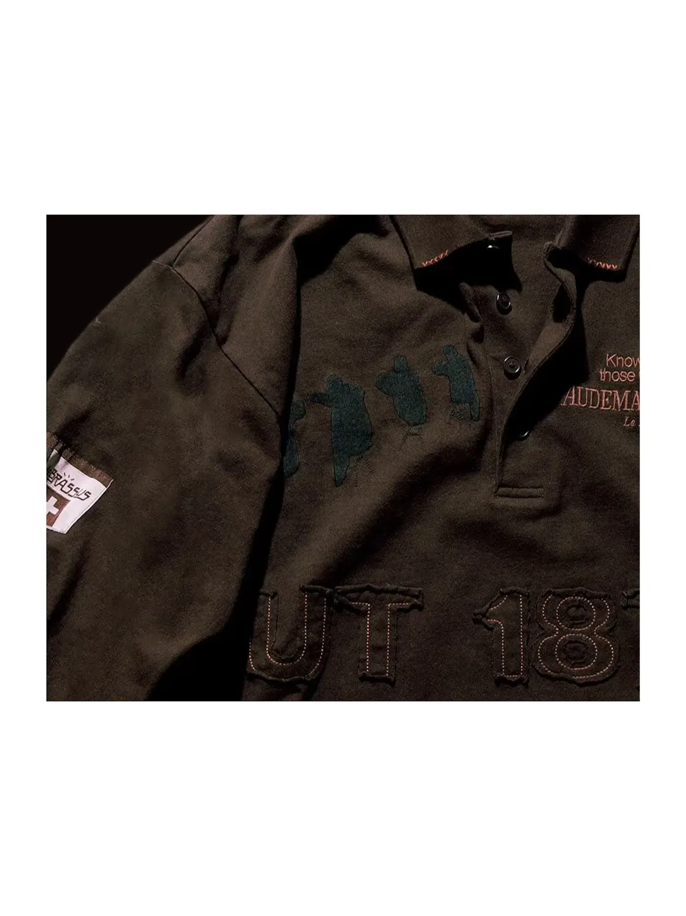 Мужской свитер с вязаным принтом Travis Scott CJ x Audemars Piguet Rugby Sweater Travis Scott — изображение 2 из 2