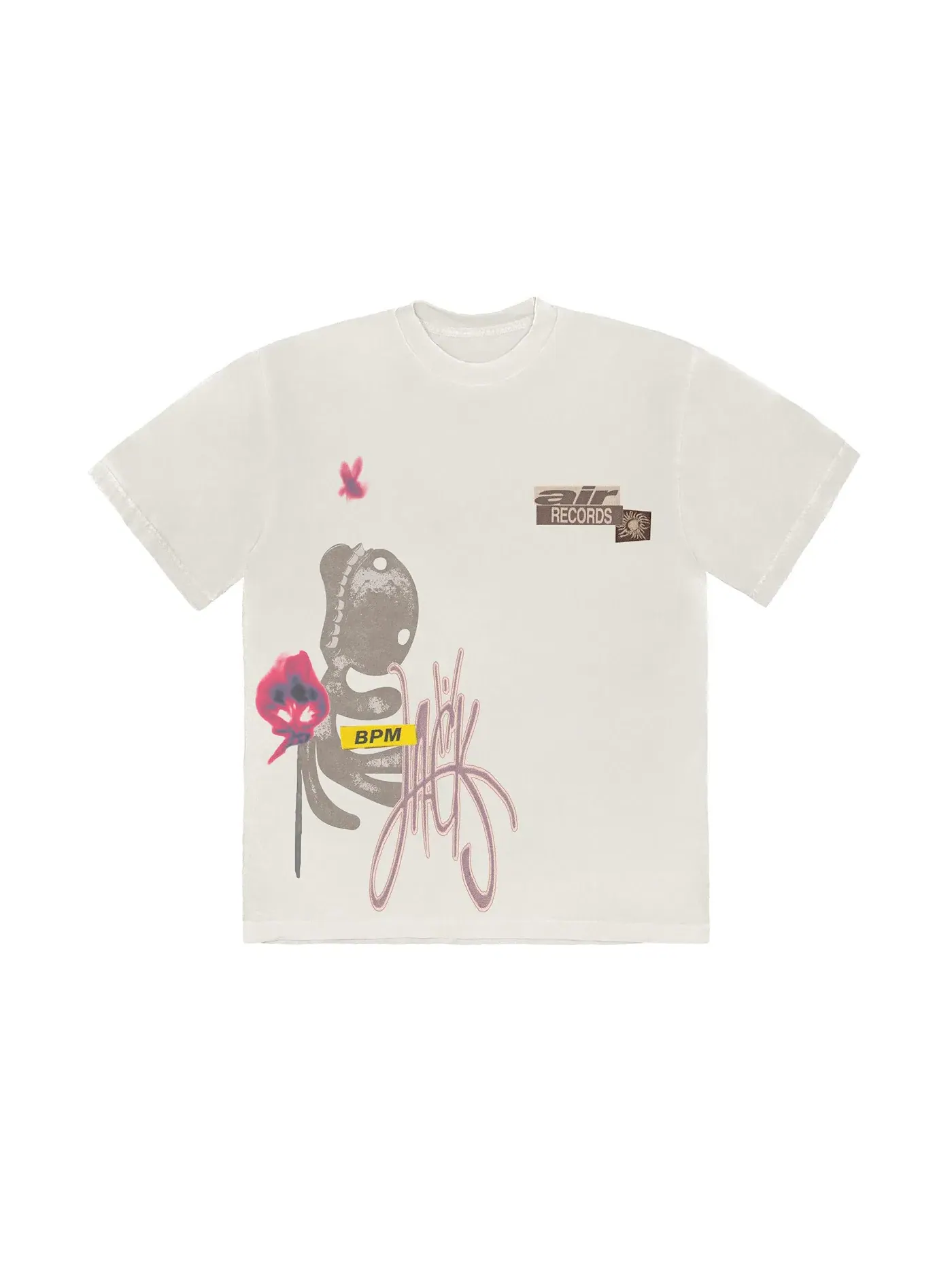 Мужская футболка с принтом Travis Scott Dream It T-Shirt Travis Scott — изображение 1 из 2, прозрачный