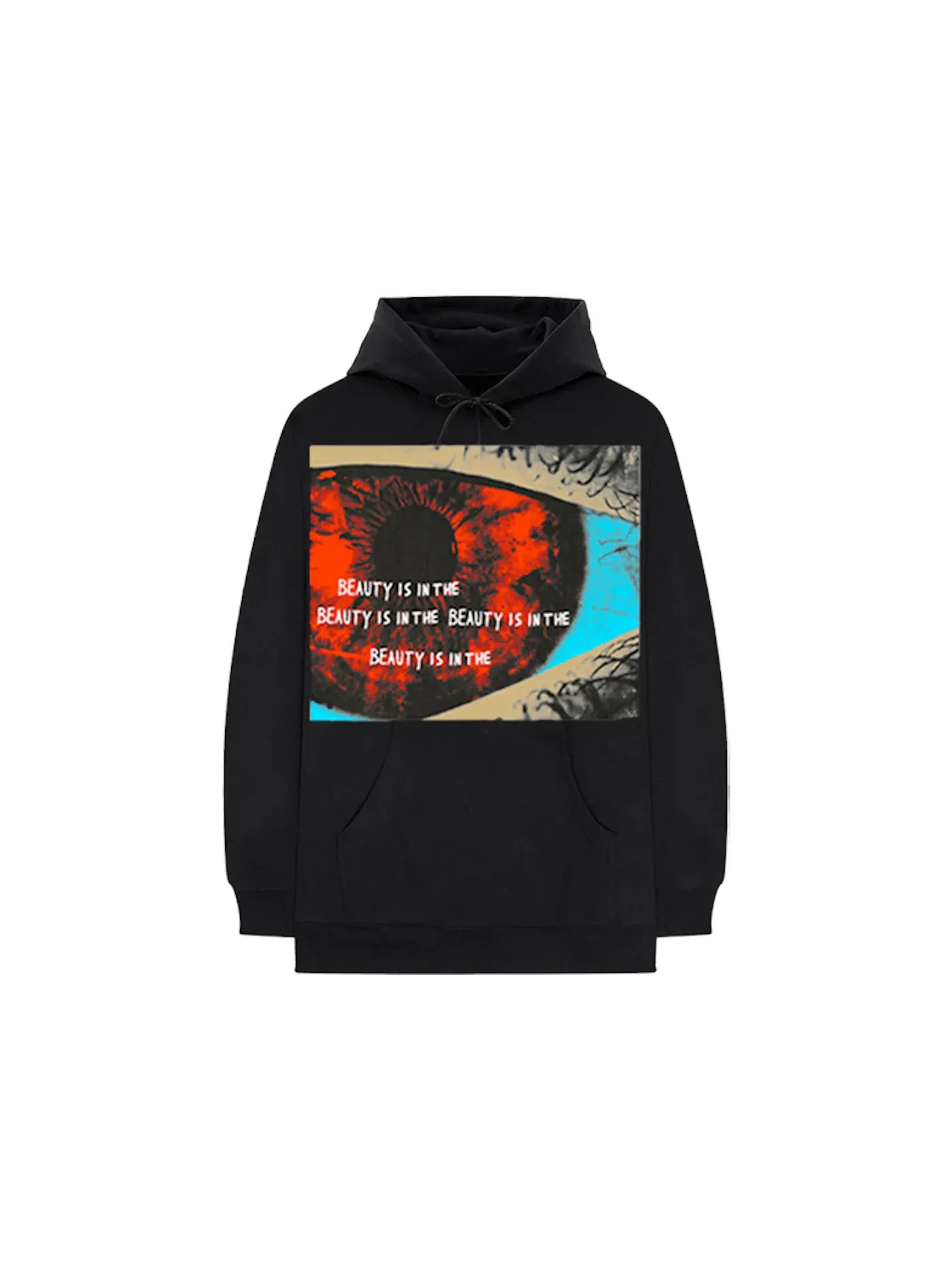 Мужская худи с принтом Travis Scott Hoodie — изображение 1 из 2, черный