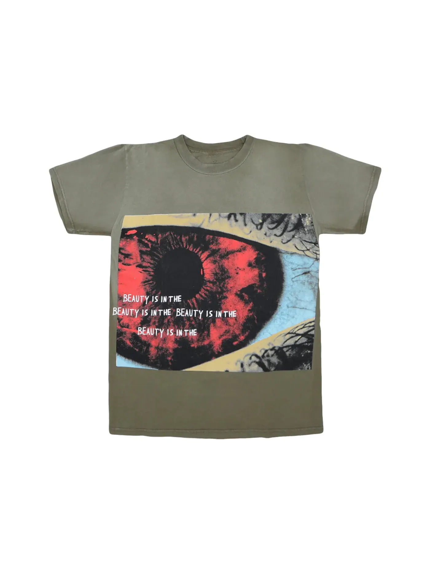 Мужская футболка с принтом Travis Scott Tee — изображение 1 из 2, темно-синий