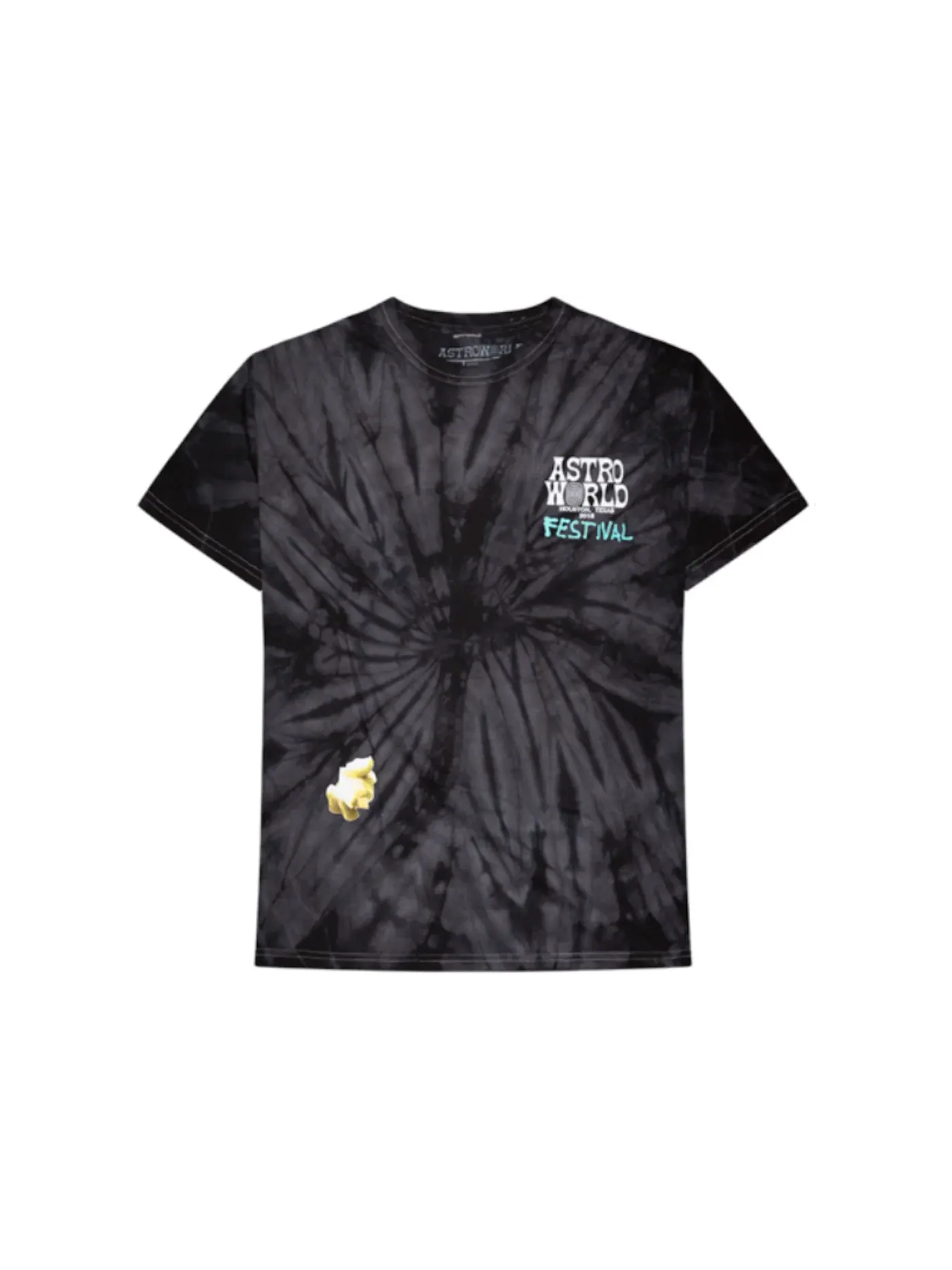Мужская футболка с принтом Travis Scott Tee — изображение 1 из 2, мульти