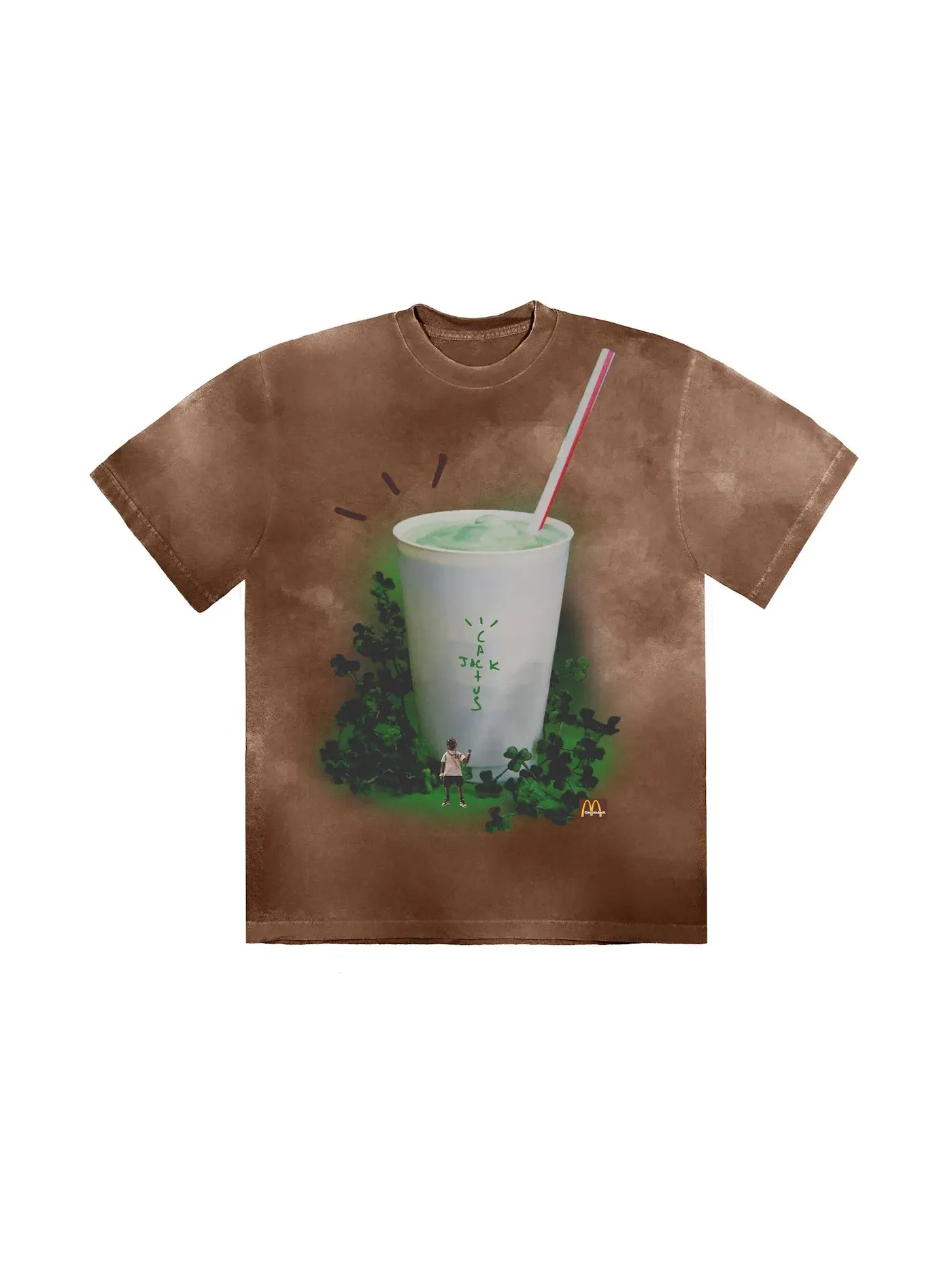 Мужская футболка с принтом Travis Scott T-shirt — изображение 1 из 2, мульти