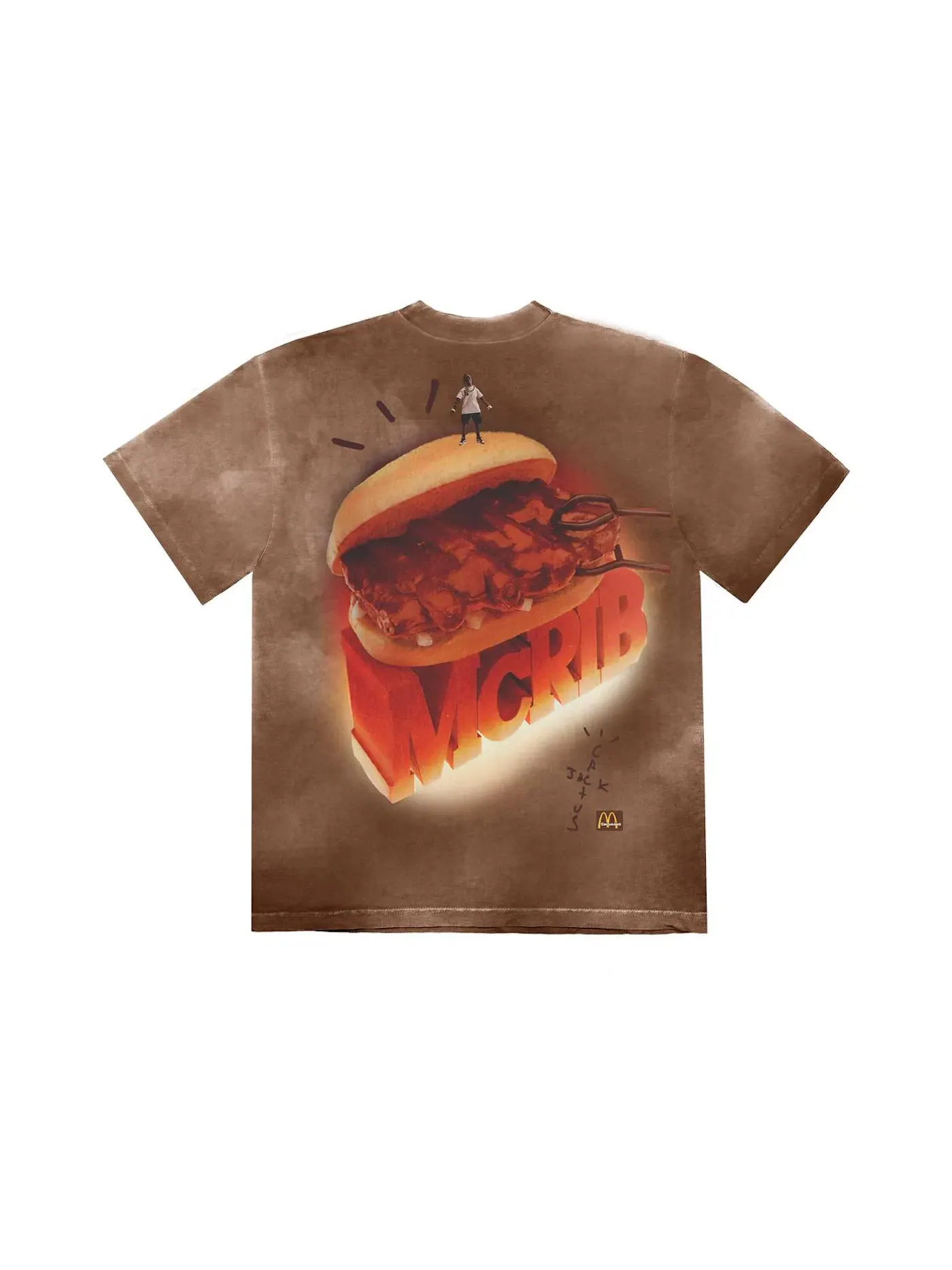 Мужская футболка с принтом Travis Scott T-shirt — изображение 2 из 2, мульти
