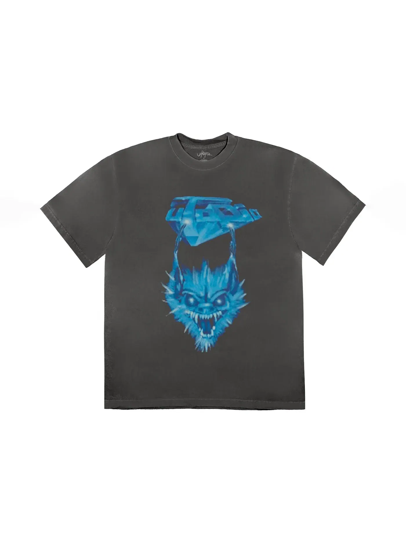 Мужская футболка с принтом Travis Scott Utopia Hyena Tee — изображение 1 из 2, черный