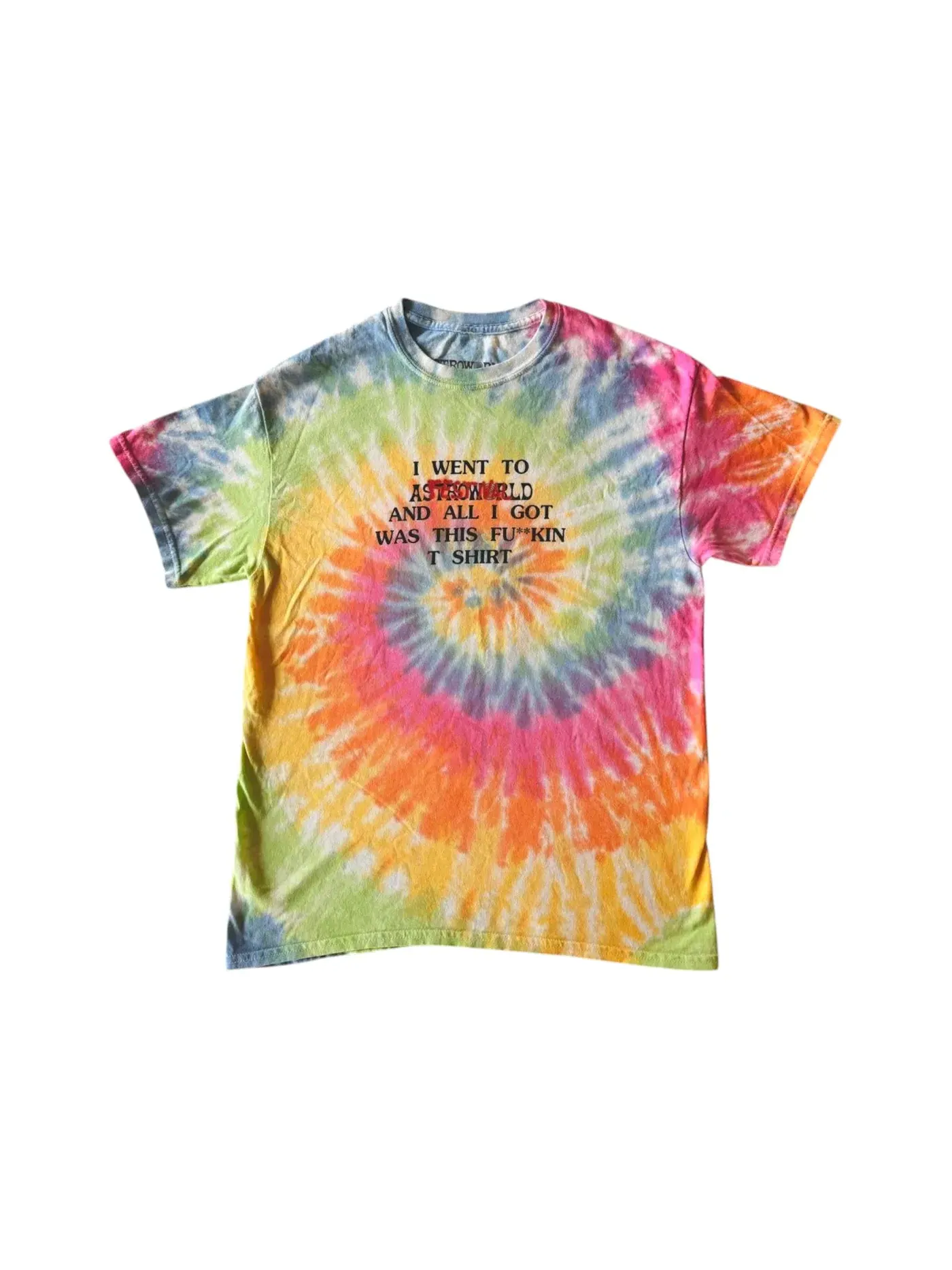 Мужская футболка с принтом Travis Scott Tee — изображение 1 из 1, мульти