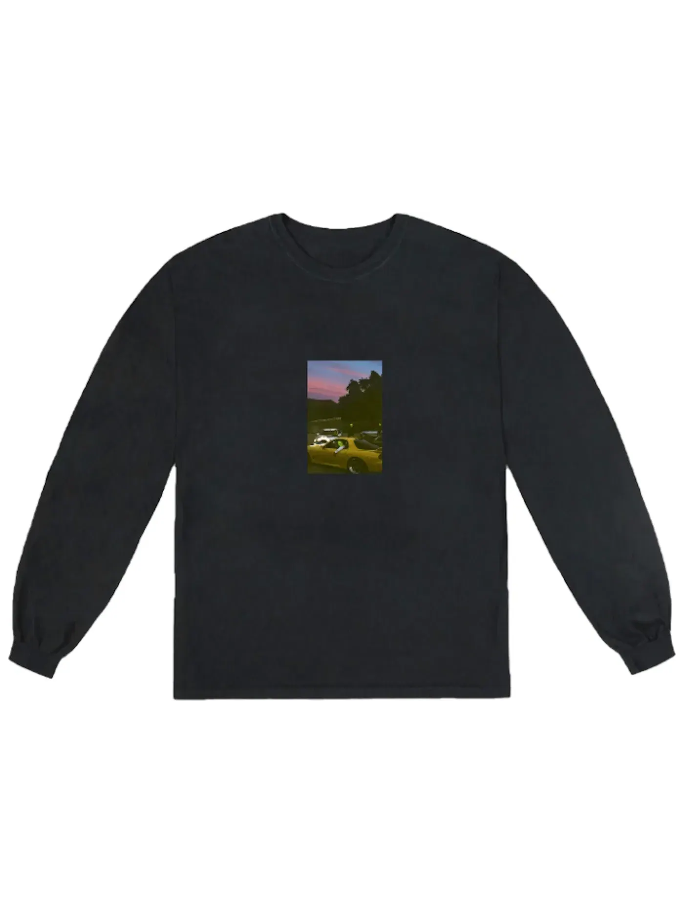 Мужская футболка с длинным рукавом с принтом L/S T-shirt Travis Scott — изображение 1 из 2, черный