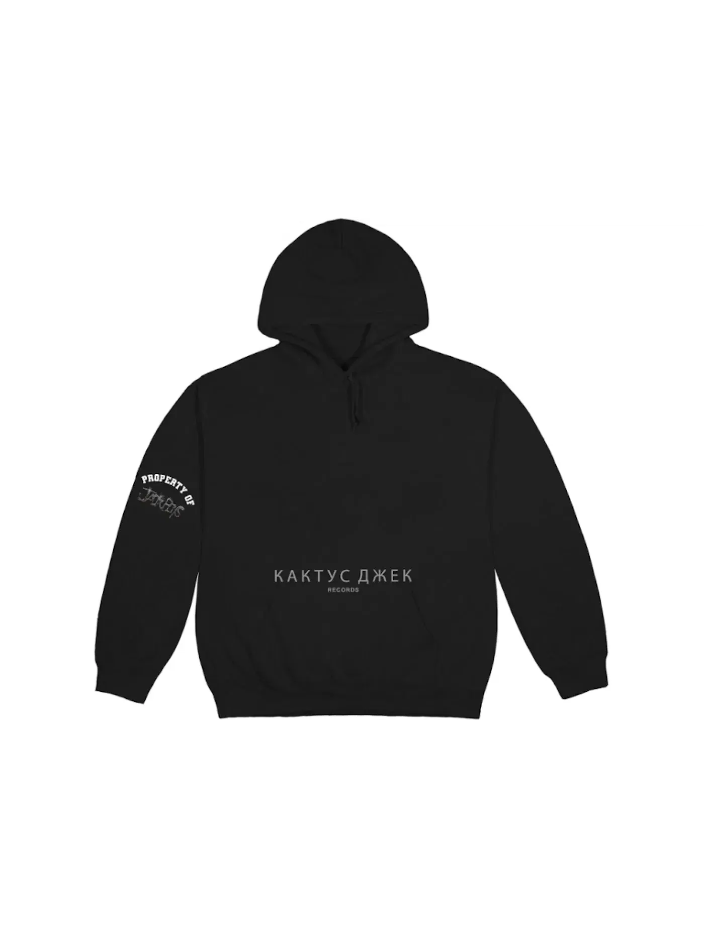Мужской худи с принтом Jack Boys Multi Logo Travis Scott — изображение 1 из 2, черный