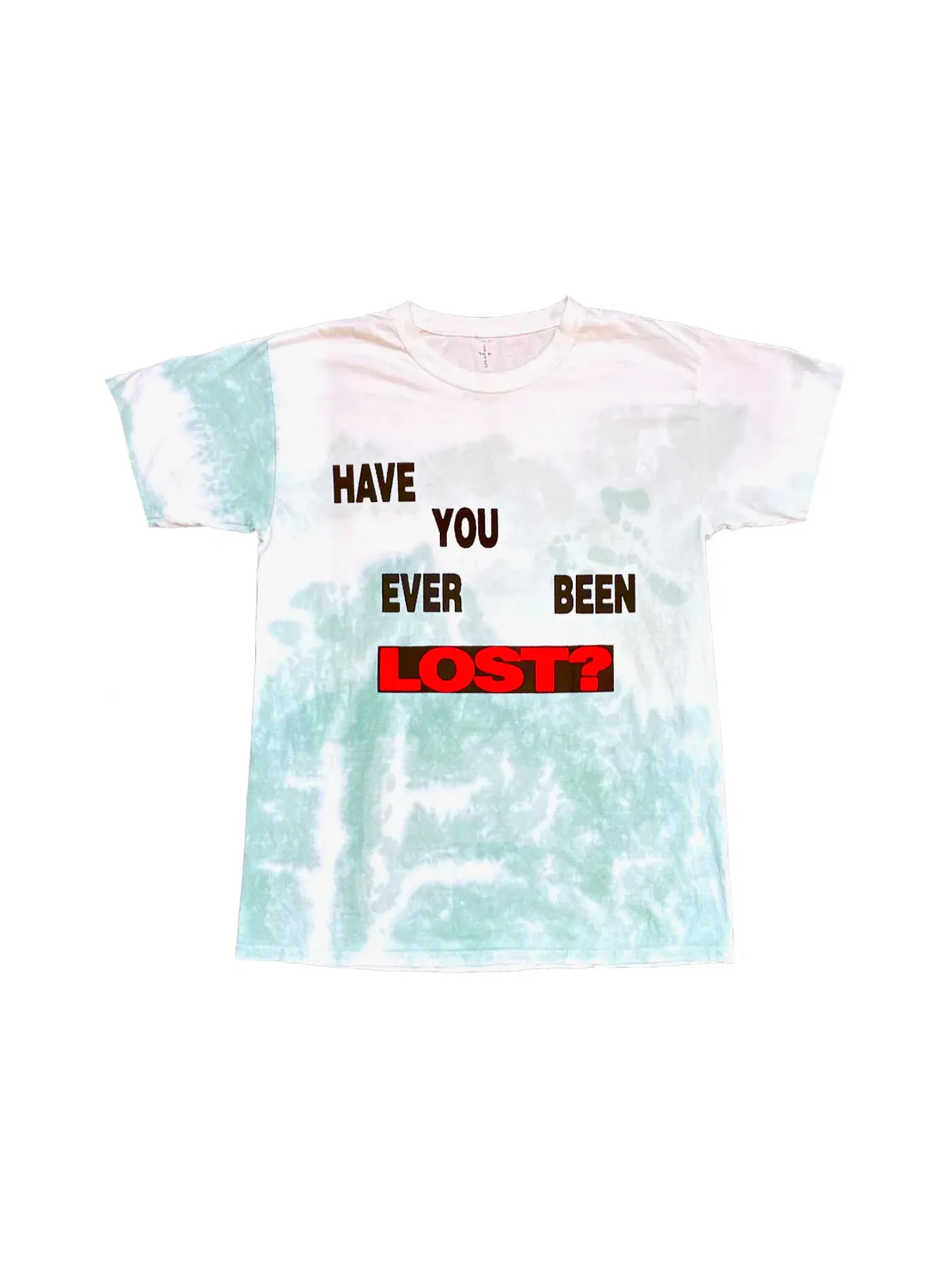 Мужская футболка с принтом Travis Scott Live at the Gate T-shirt Tie-Dye — изображение 1 из 2, мульти