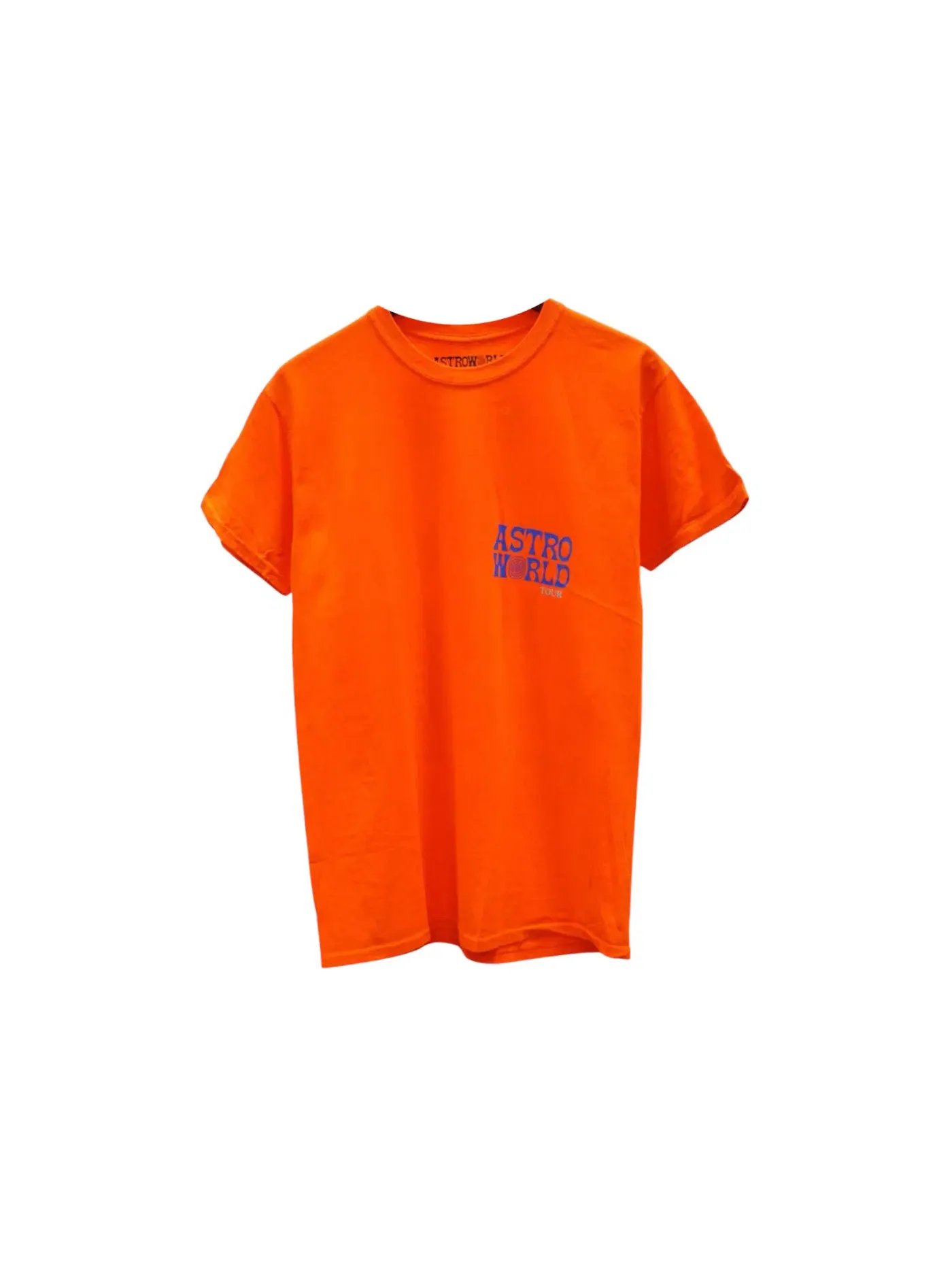 Мужская футболка с принтом Travis Scott Tee — изображение 2 из 2, оранжевый