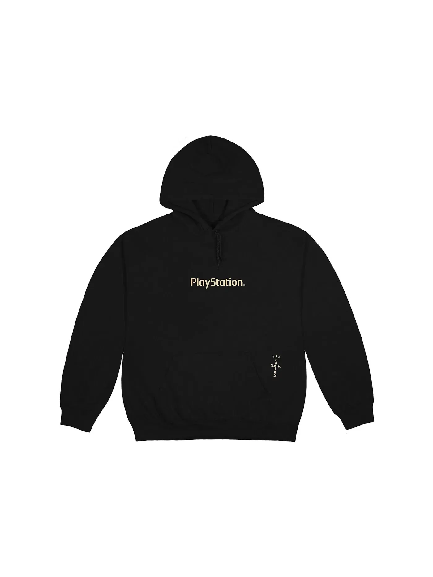 Мужской худи с принтом Motherboard II Travis Scott — изображение 1 из 2, черный