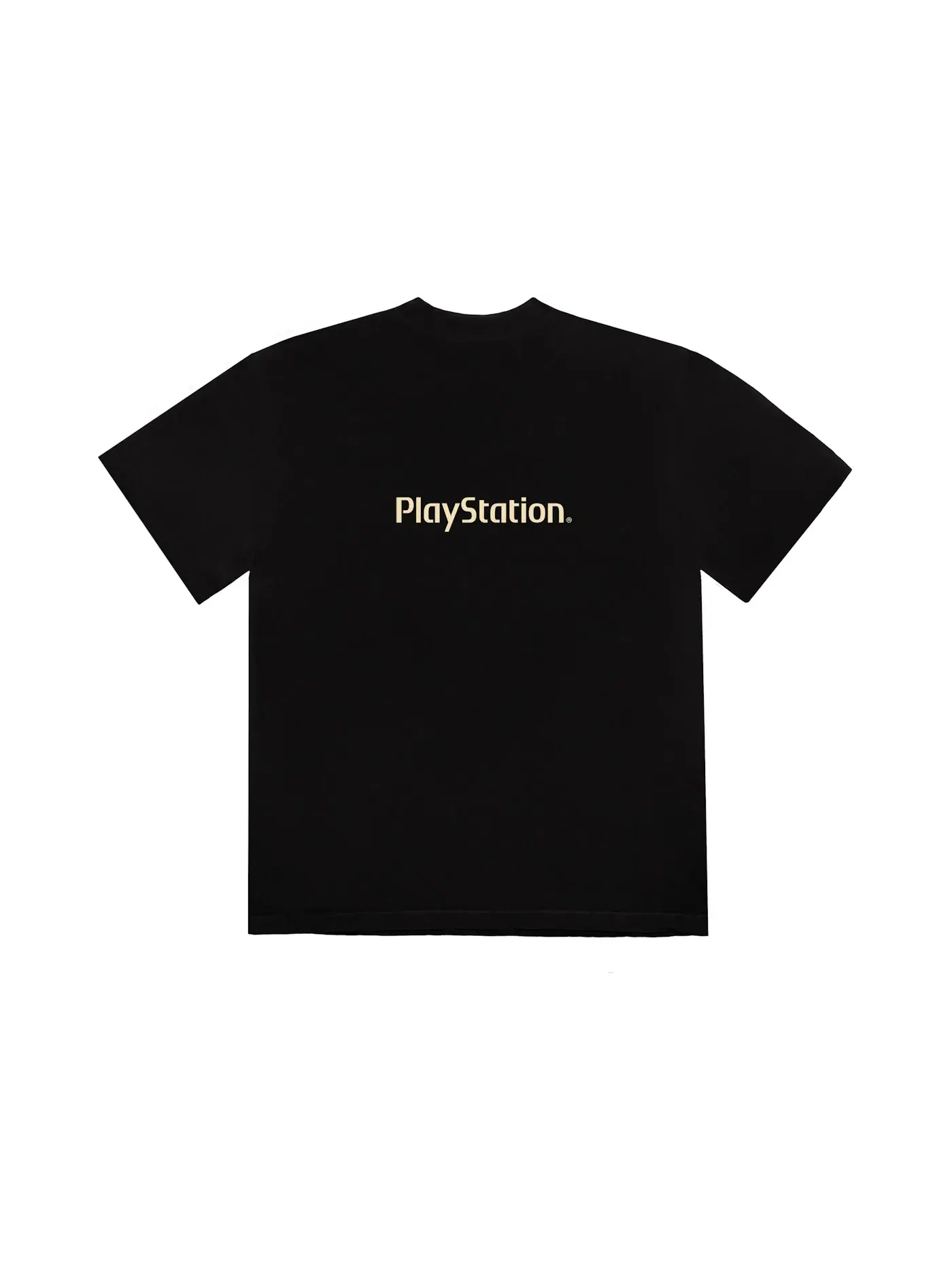 Мужская футболка с принтом Travis Scott T-shirt — изображение 1 из 2, черный