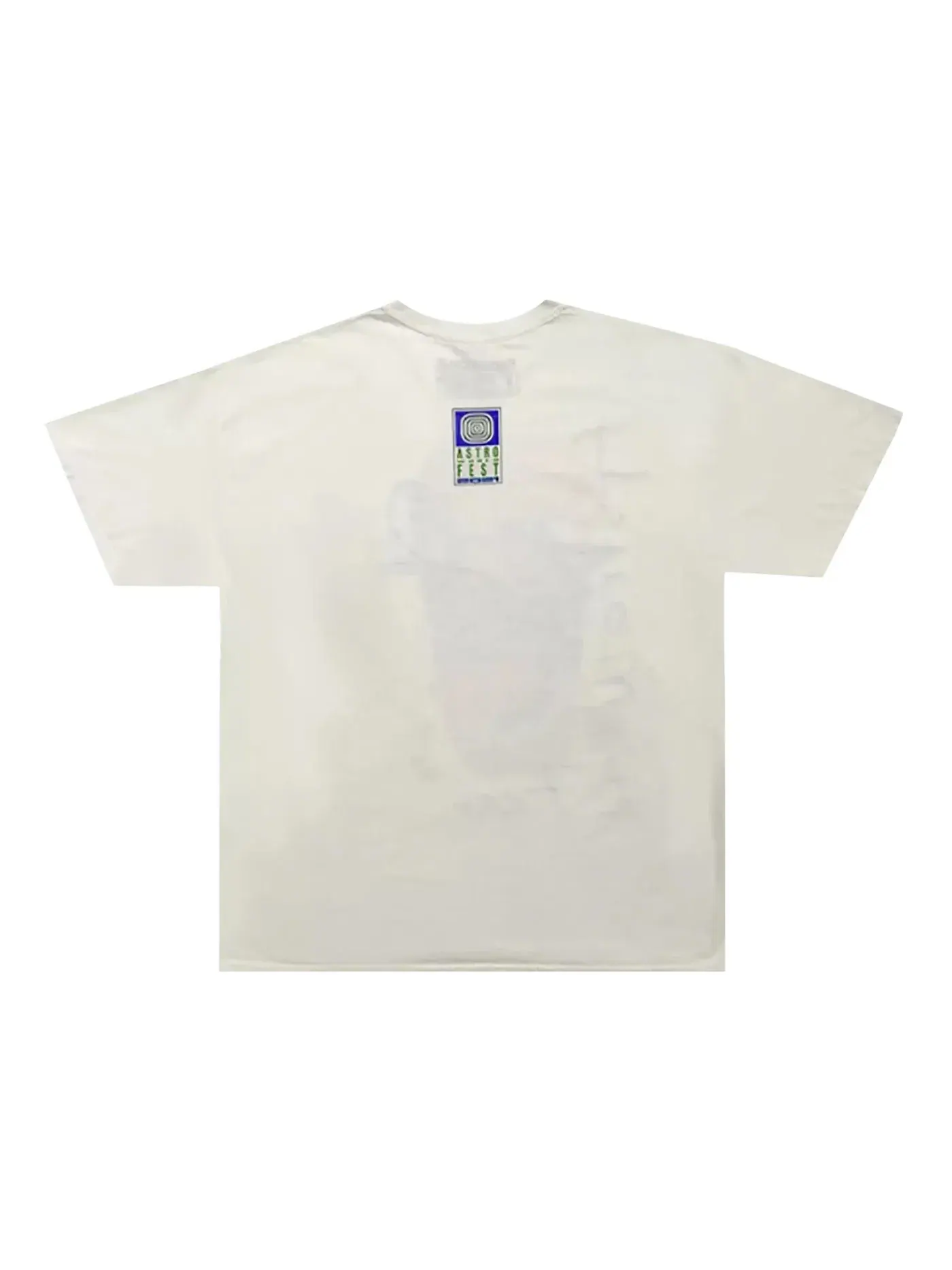 Мужская футболка с принтом Travis Scott T-shirt Travis Scott — изображение 2 из 2, белый