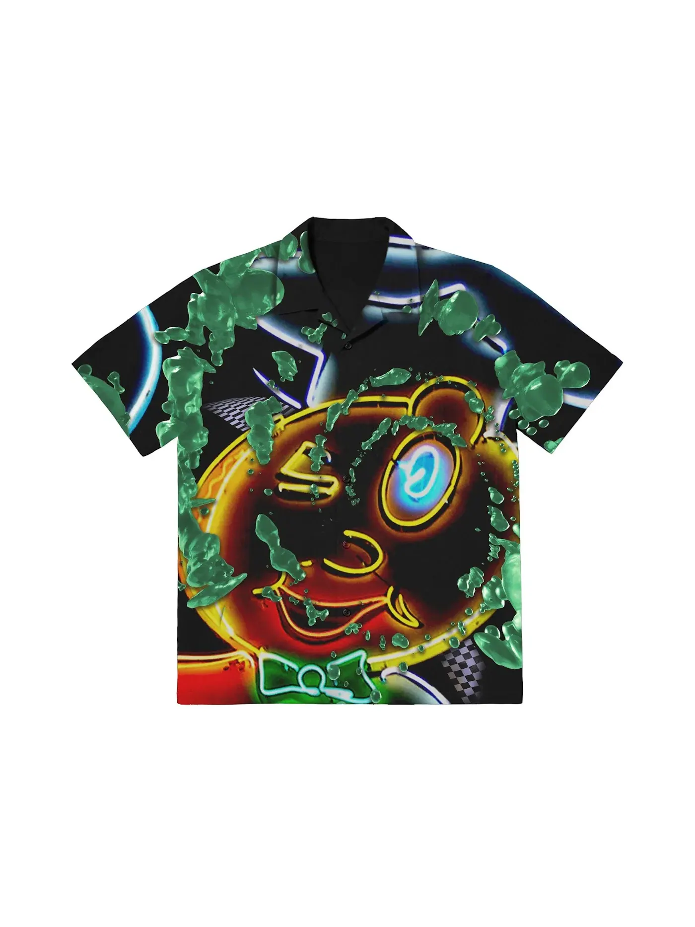 Мужская рубашка с принтом Hawaiian Shirt Travis Scott — изображение 1 из 1, мульти