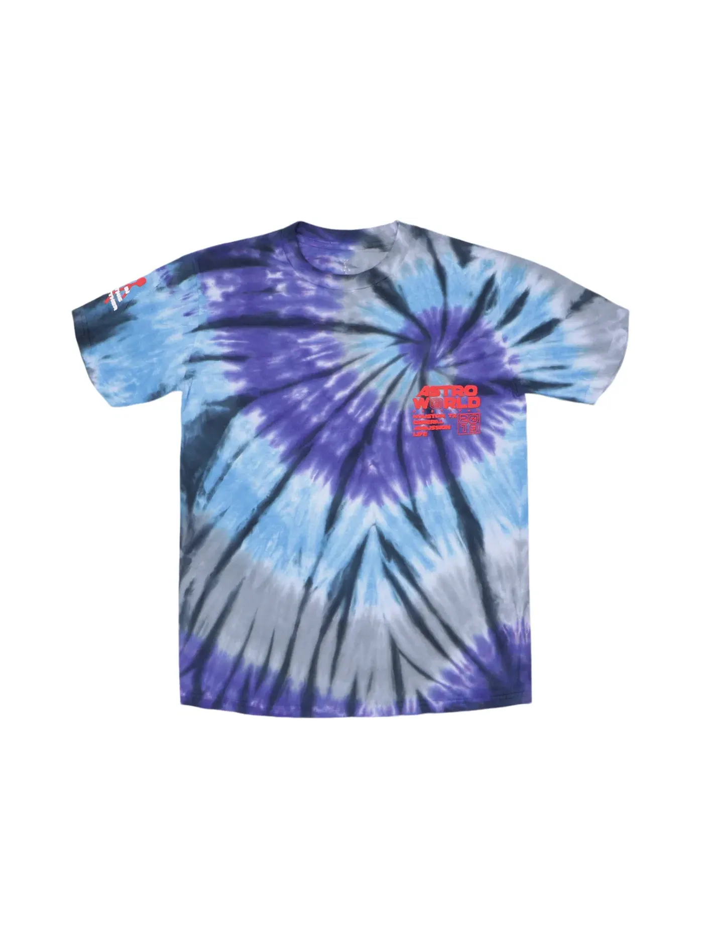 Мужская футболка с принтом Travis Scott Tee — изображение 1 из 2, мульти
