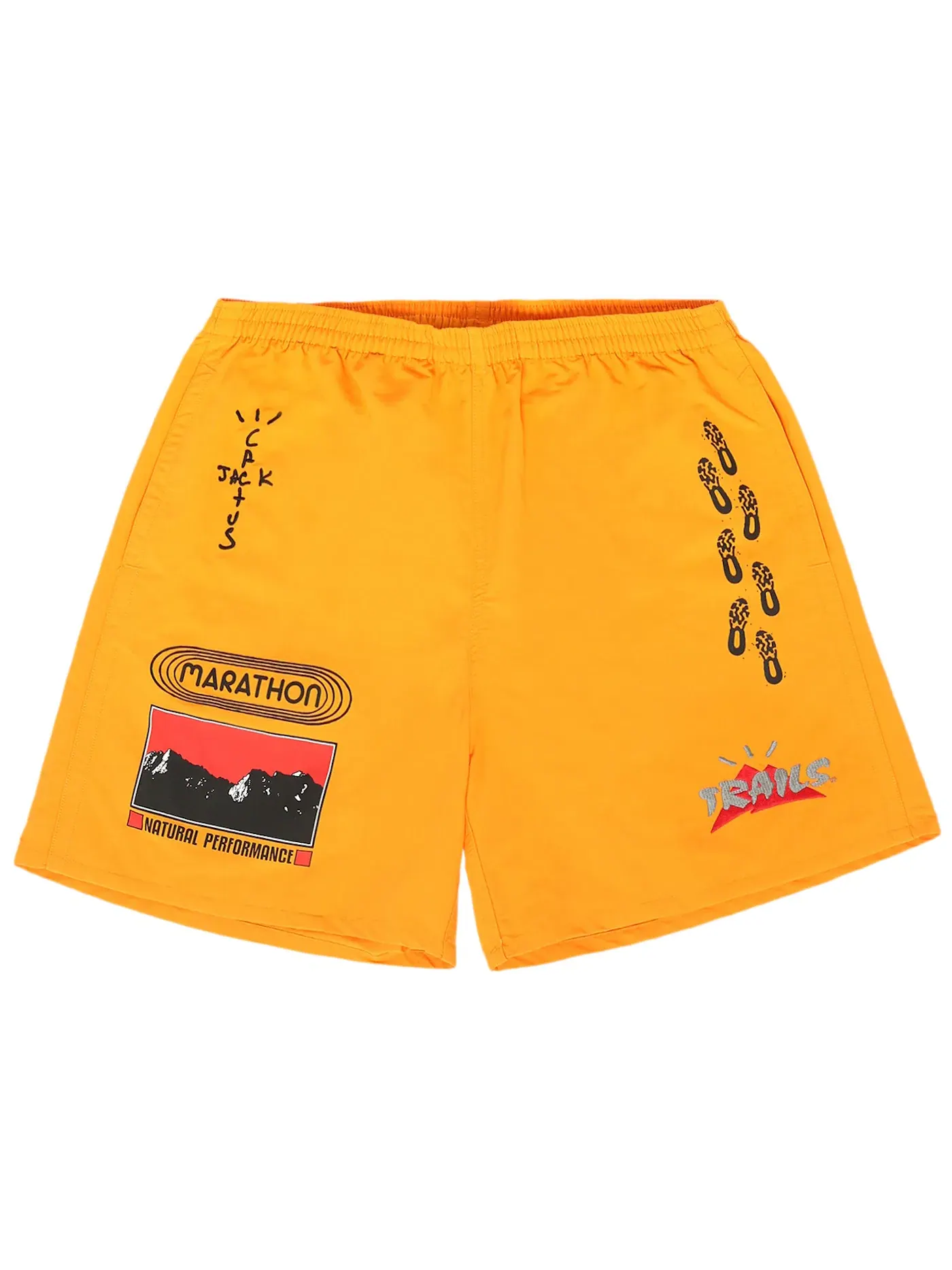 Мужские шорты Travis Scott Shorts — изображение 1 из 2, золото