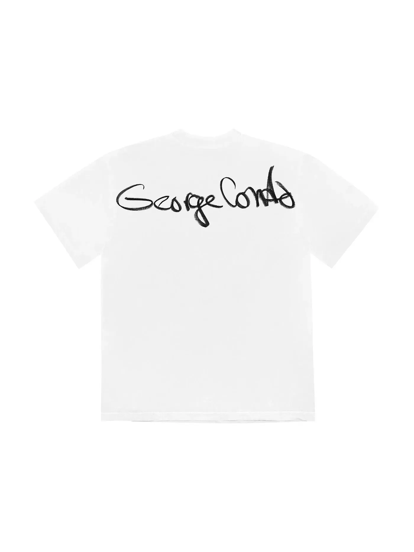 Мужская футболка с принтом Travis Scott T-Shirt — изображение 2 из 2, черный