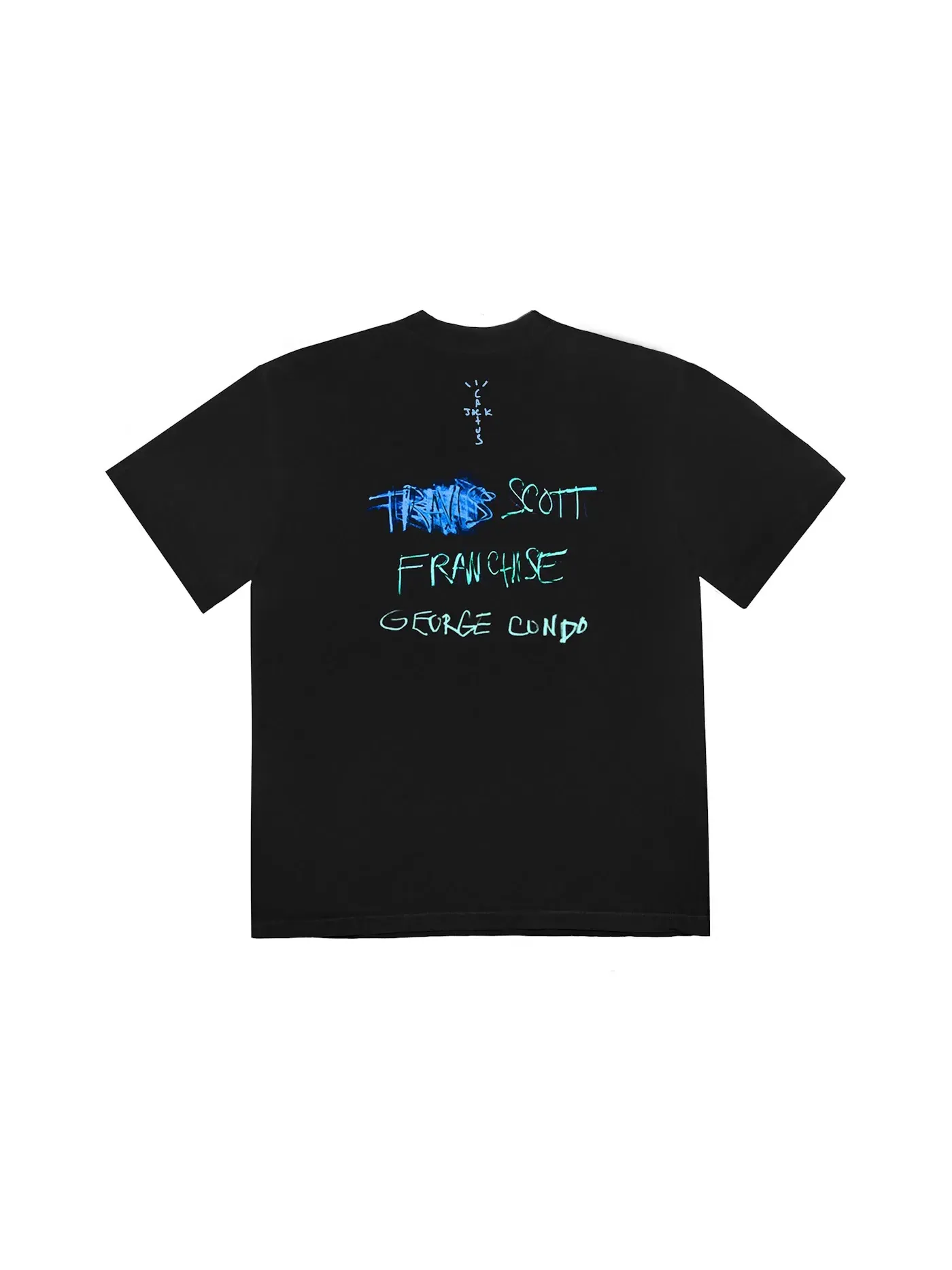 Мужская футболка с принтом Travis Scott T-Shirt Black — изображение 2 из 2