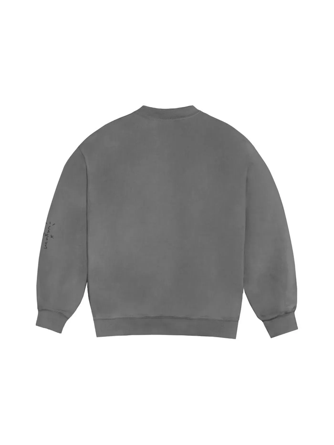 Детский свитшот с принтом Youth Crewneck Travis Scott — изображение 2 из 2, серый