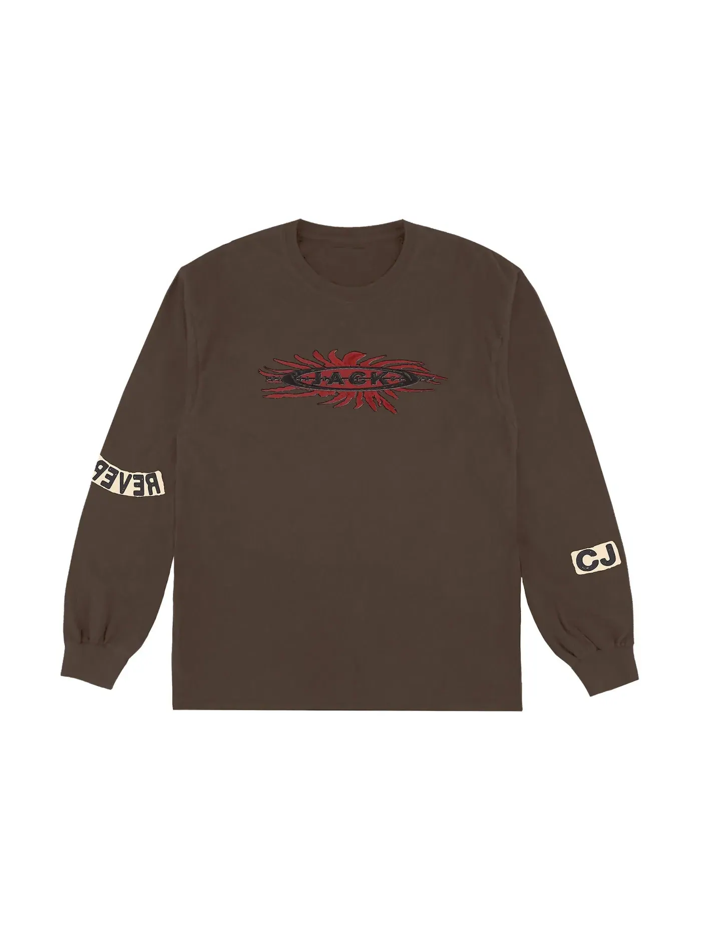 Мужская футболка с длинным рукавом Travis Scott Reverse Jack Long Sleeve T-shirt Travis Scott — изображение 1 из 2