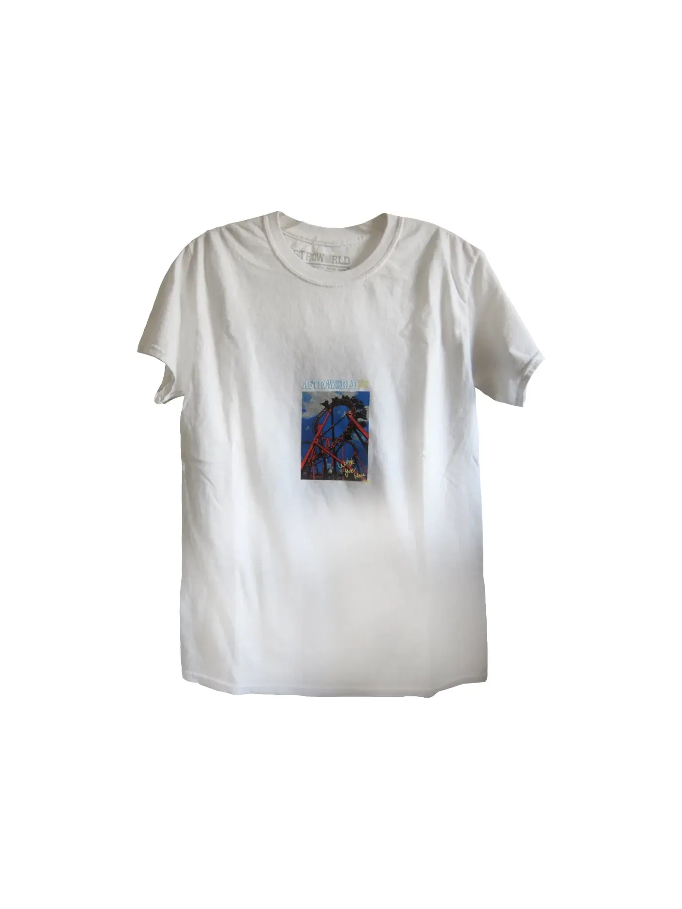 Мужская футболка хлопковая Travis Scott Tee — изображение 1 из 2, белый