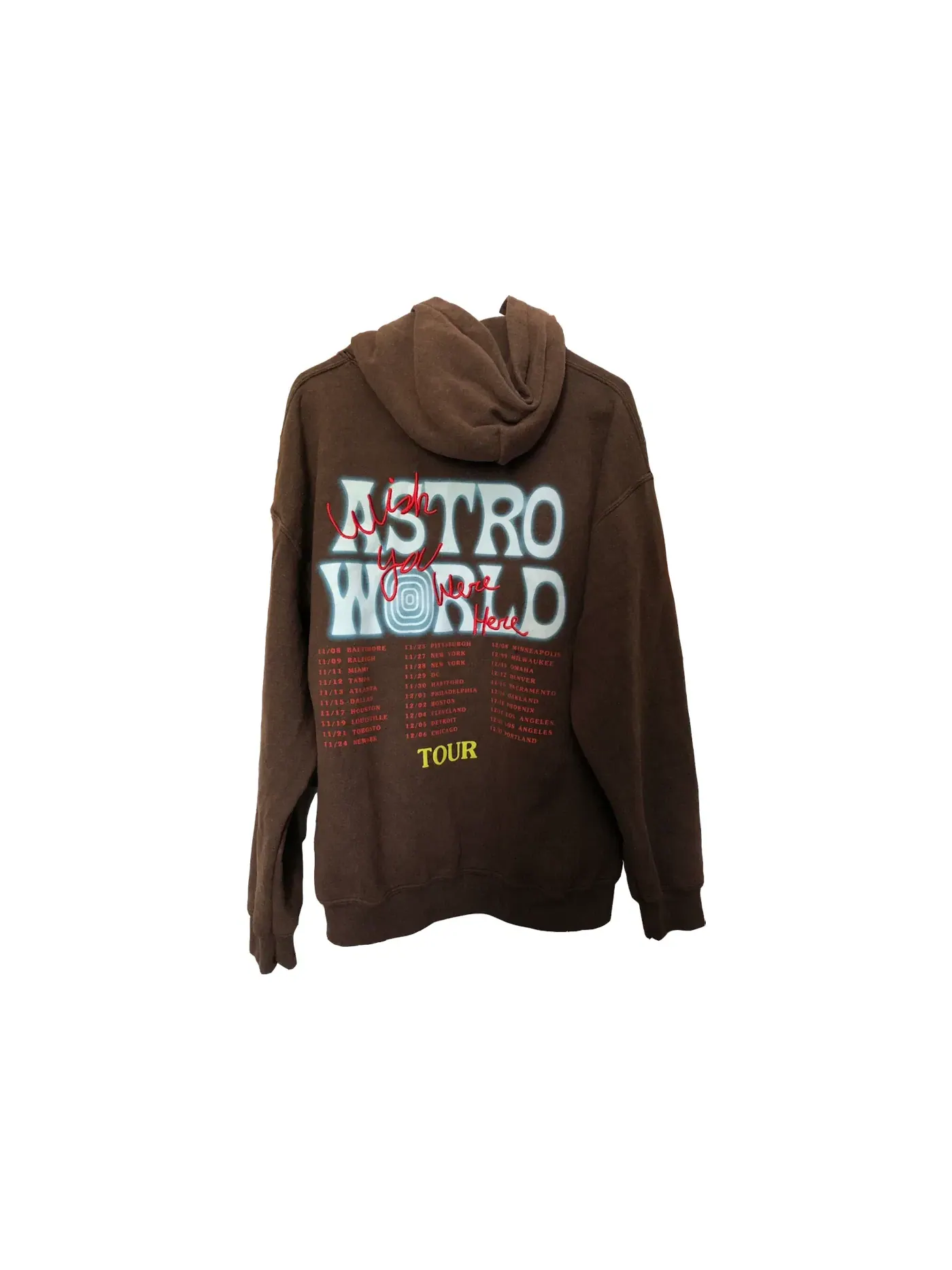 Мужское худи с принтом Sicko Mode Travis Scott, Washed — изображение 2 из 2