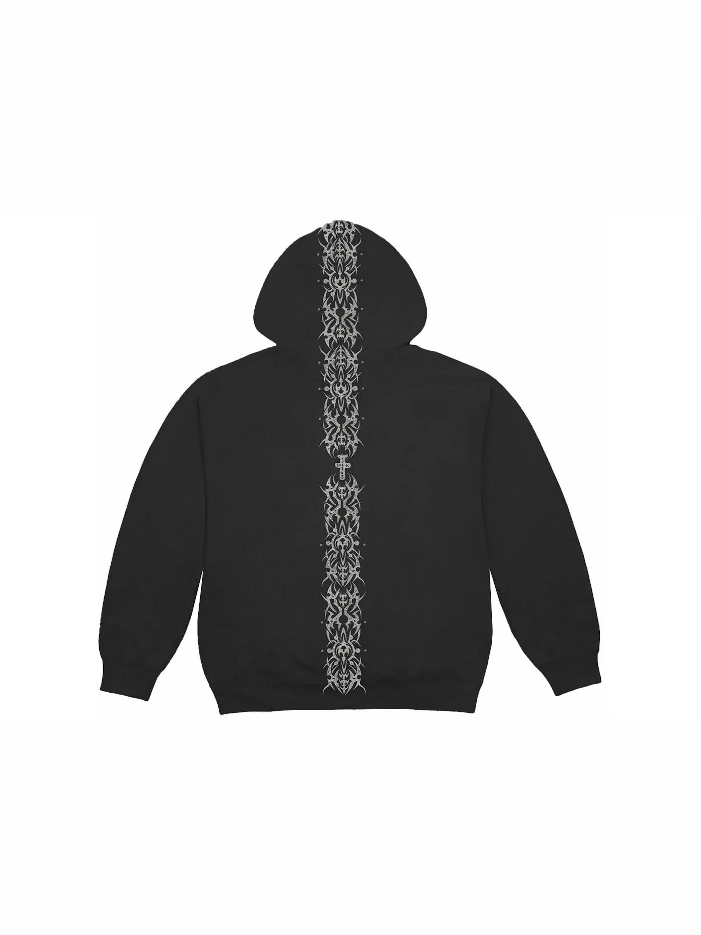 Мужской худи с шипами Hoodie Travis Scott — изображение 2 из 2, черный