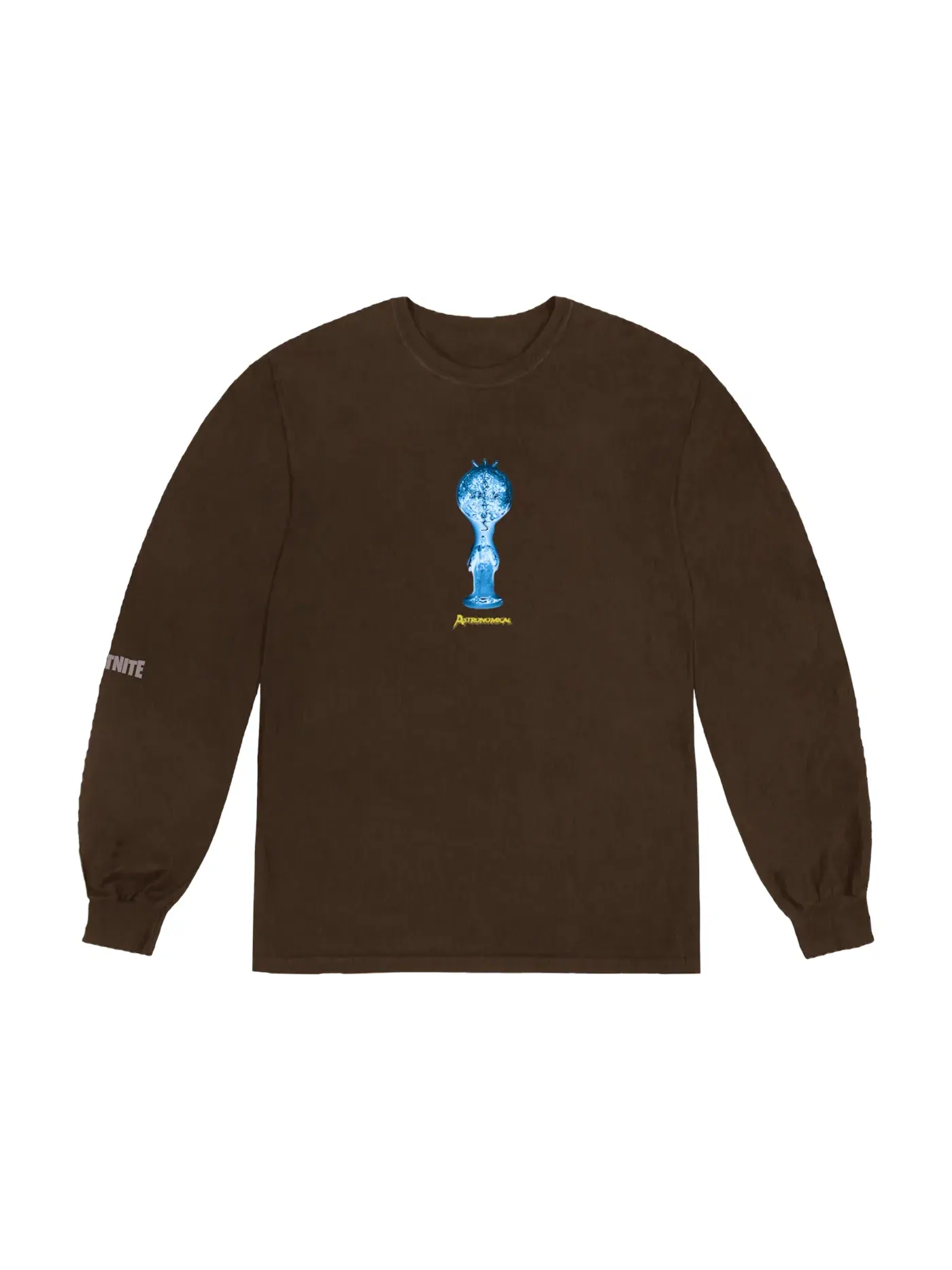 Мужская футболка с длинным рукавом L/S Tee Travis Scott — изображение 1 из 2, черный