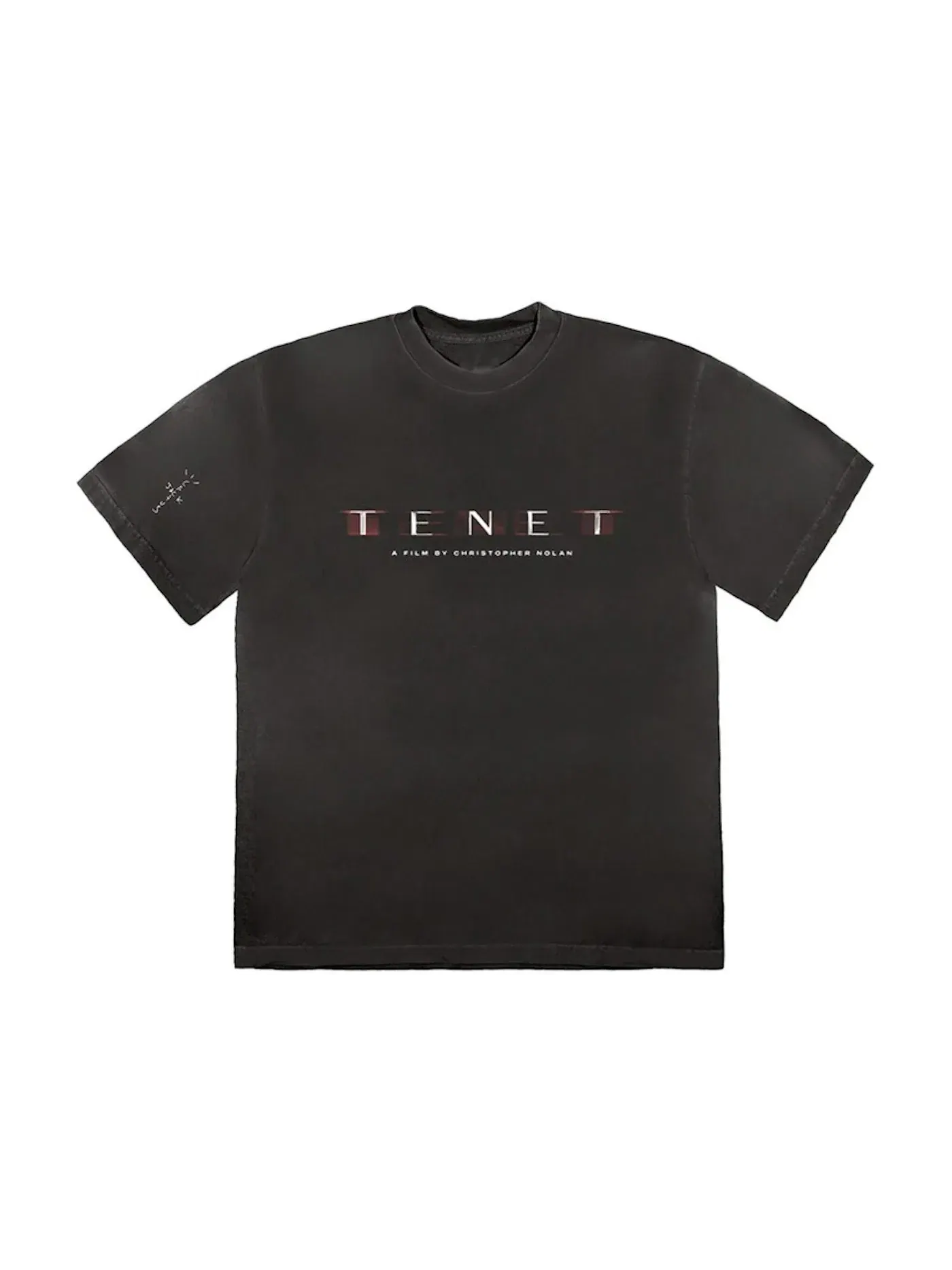 Мужская футболка с принтом Travis Scott T-Shirt — изображение 1 из 2, черный