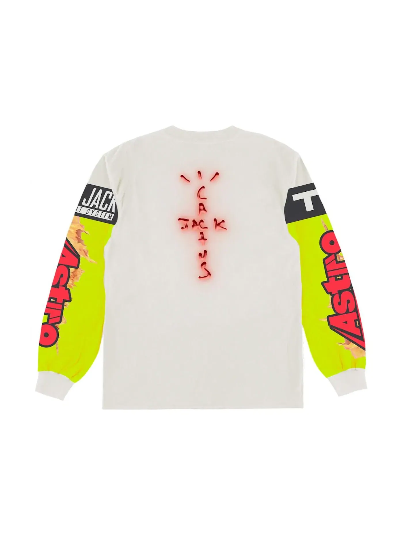 Мужская джерси с длинным рукавом Travis Scott L/S Jersey — изображение 2 из 2, белый/мульти