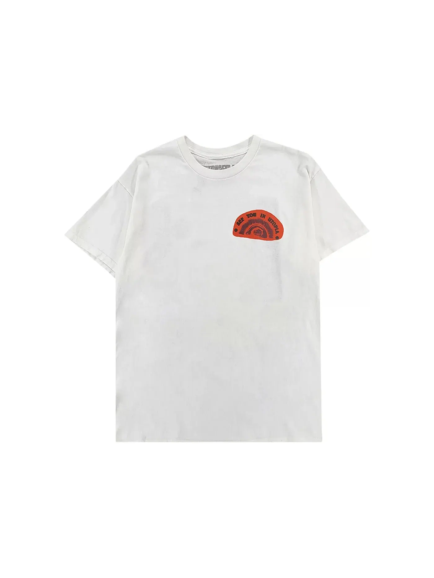 Мужская футболка с принтом Travis Scott T-shirt — изображение 1 из 2, черный