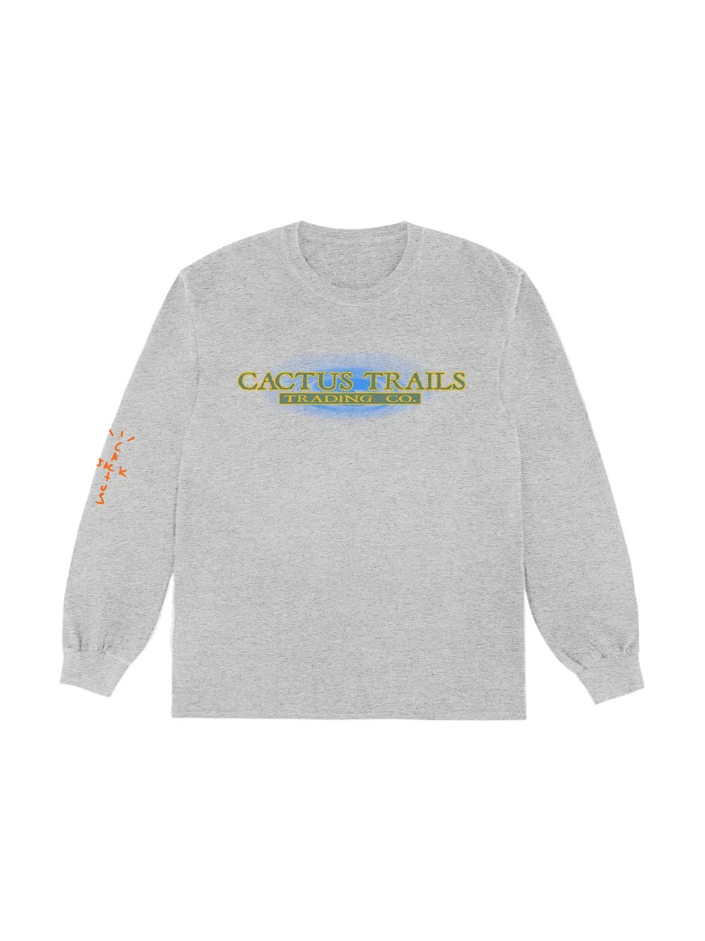 Мужская футболка с длинным рукавом L/S T-shirt Travis Scott — изображение 1 из 2, серый