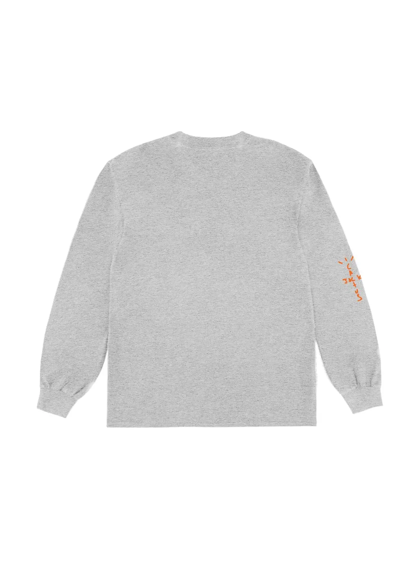 Мужская футболка с длинным рукавом L/S T-shirt Travis Scott — изображение 2 из 2, серый