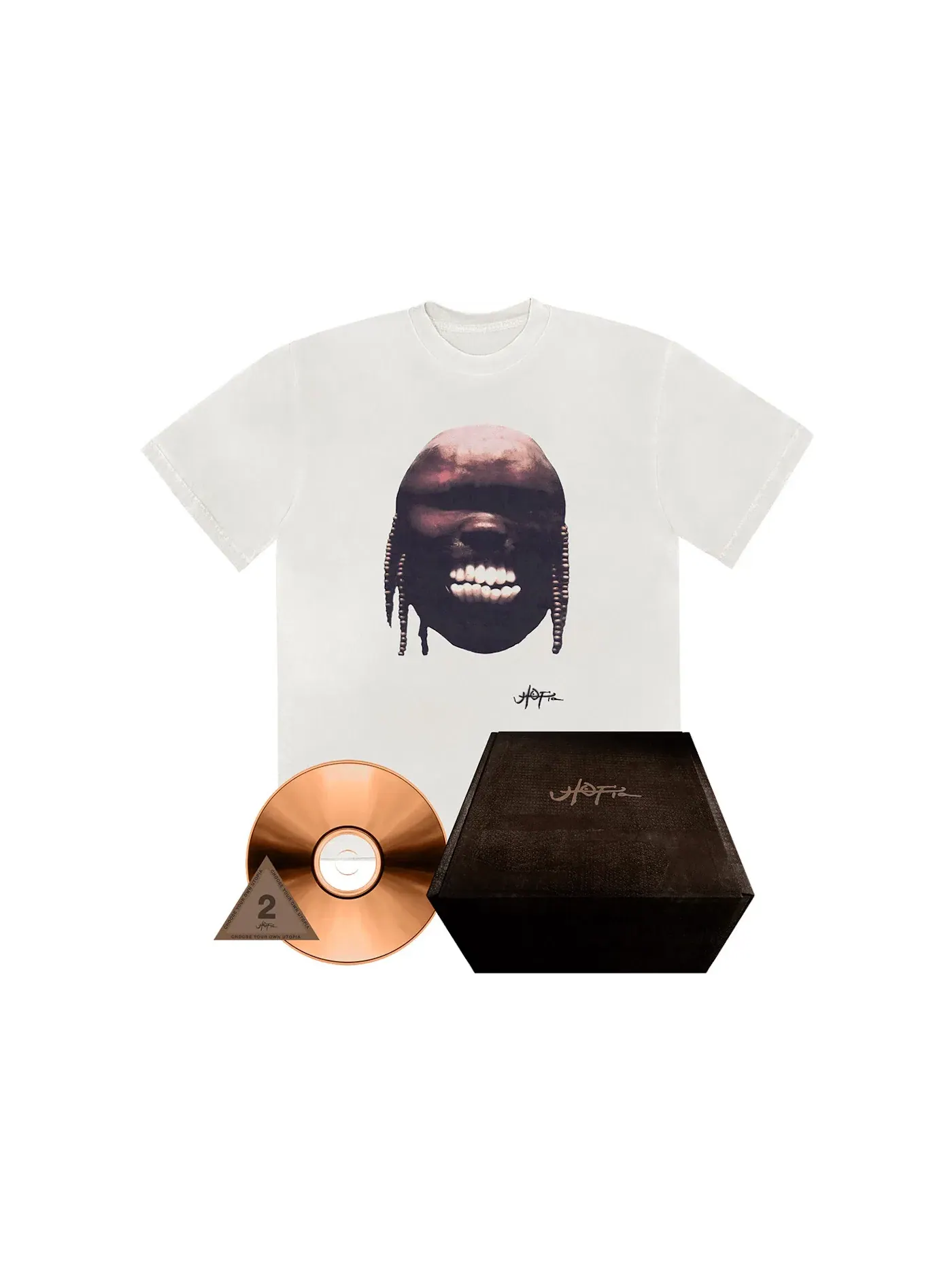 Мужской комплект из футболки с длинным рукавом и шорт Pack Travis Scott — изображение 1 из 3, белый