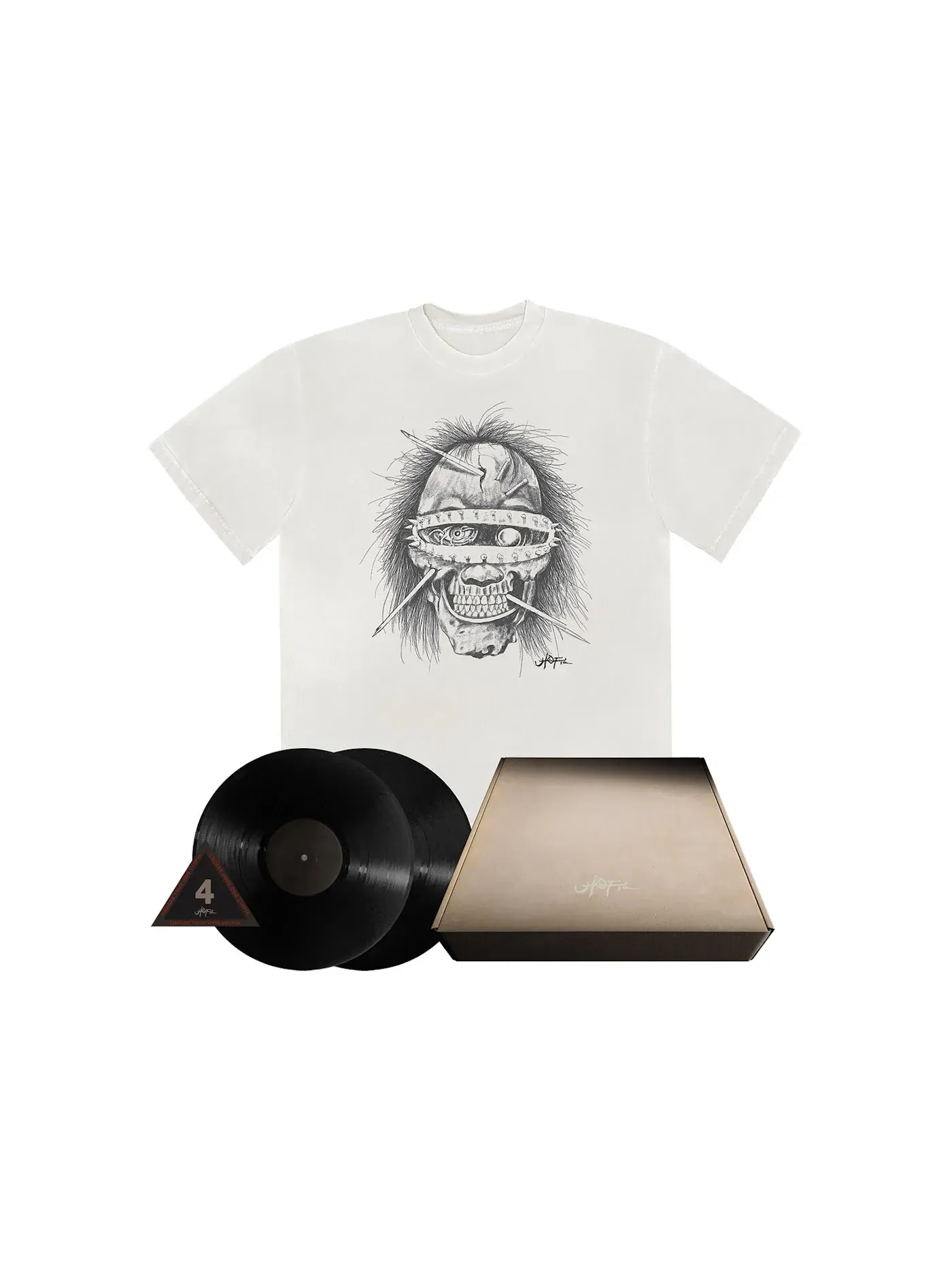 Мужской комплект одежды Travis Scott Utopia C4 Box Set Pack — изображение 1 из 3, белый