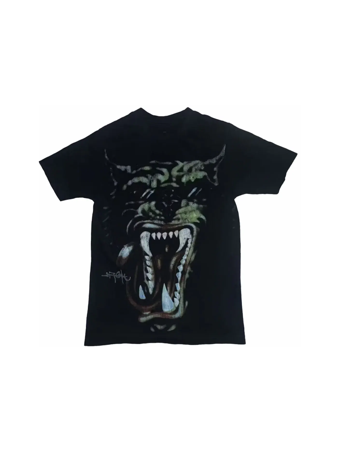 Мужская футболка с принтом Circus Maximus Travis Scott Tee — изображение 1 из 2, черный