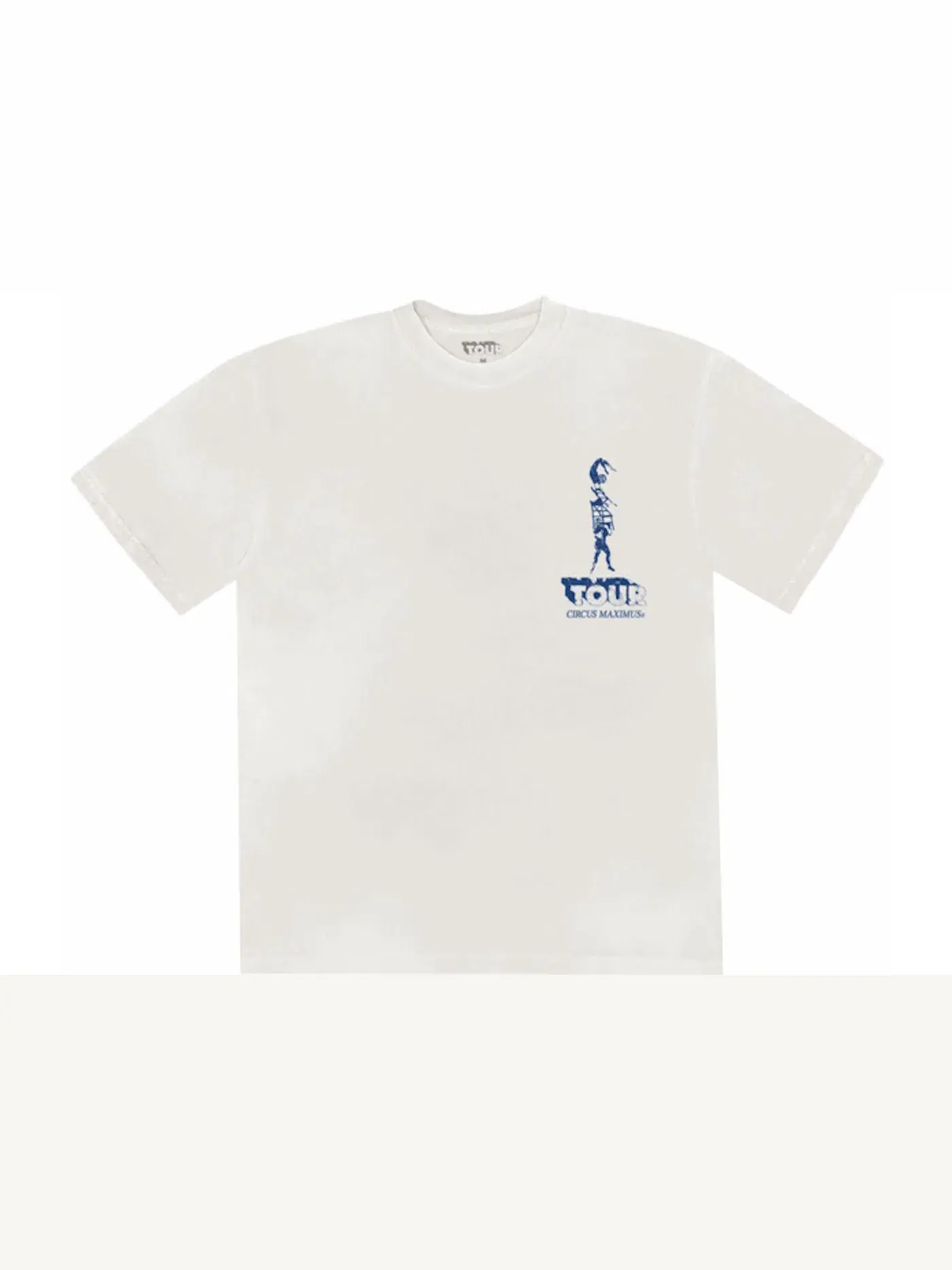 Мужская футболка с принтом Travis Scott Utopia Is In Brooklyn Tee — изображение 2 из 2, белый