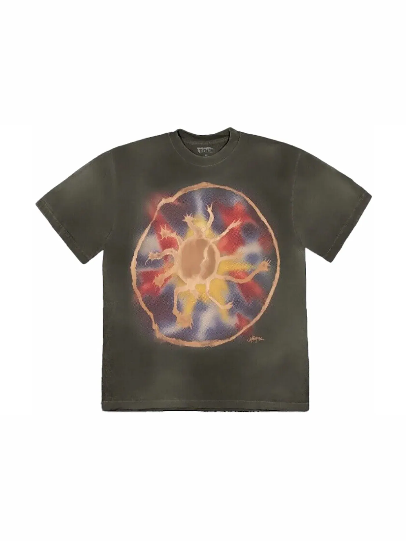 Мужская футболка с принтом Travis Scott Utopia Is In Phoenix Circus Maximus Tee Travis Scott — изображение 1 из 2, черный